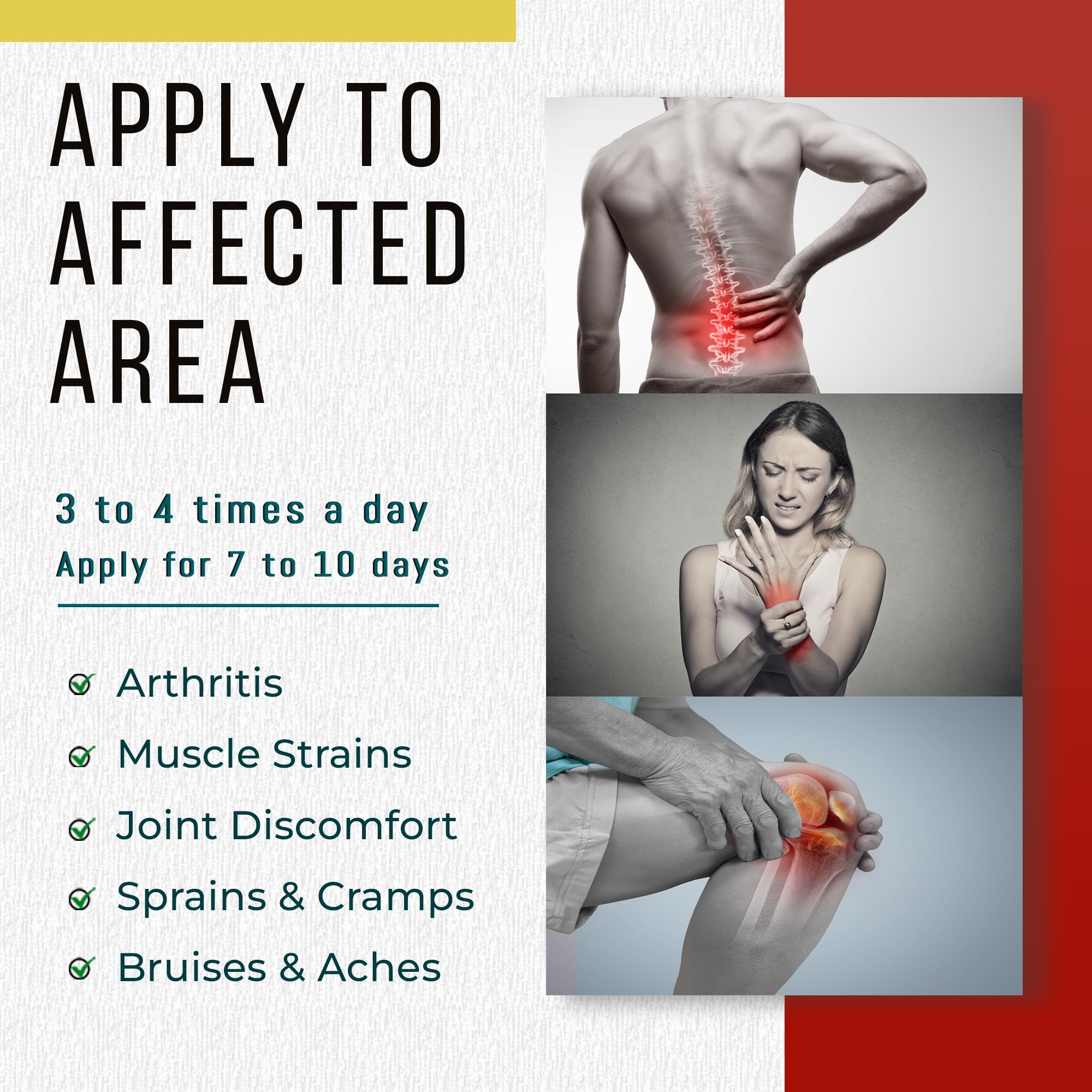 Real Time Pain Relief Cream 4oz Tube | 17 Natural Ingredients: 1.25% Menthol, Arnica & MSM | Muscle Strain & Joint Discomfort Relief for Arthritis, Cramps, Sprains, Bruises, Hands, Back & Knee Pain Real Time Pain ReliefBuy Supplements Australia