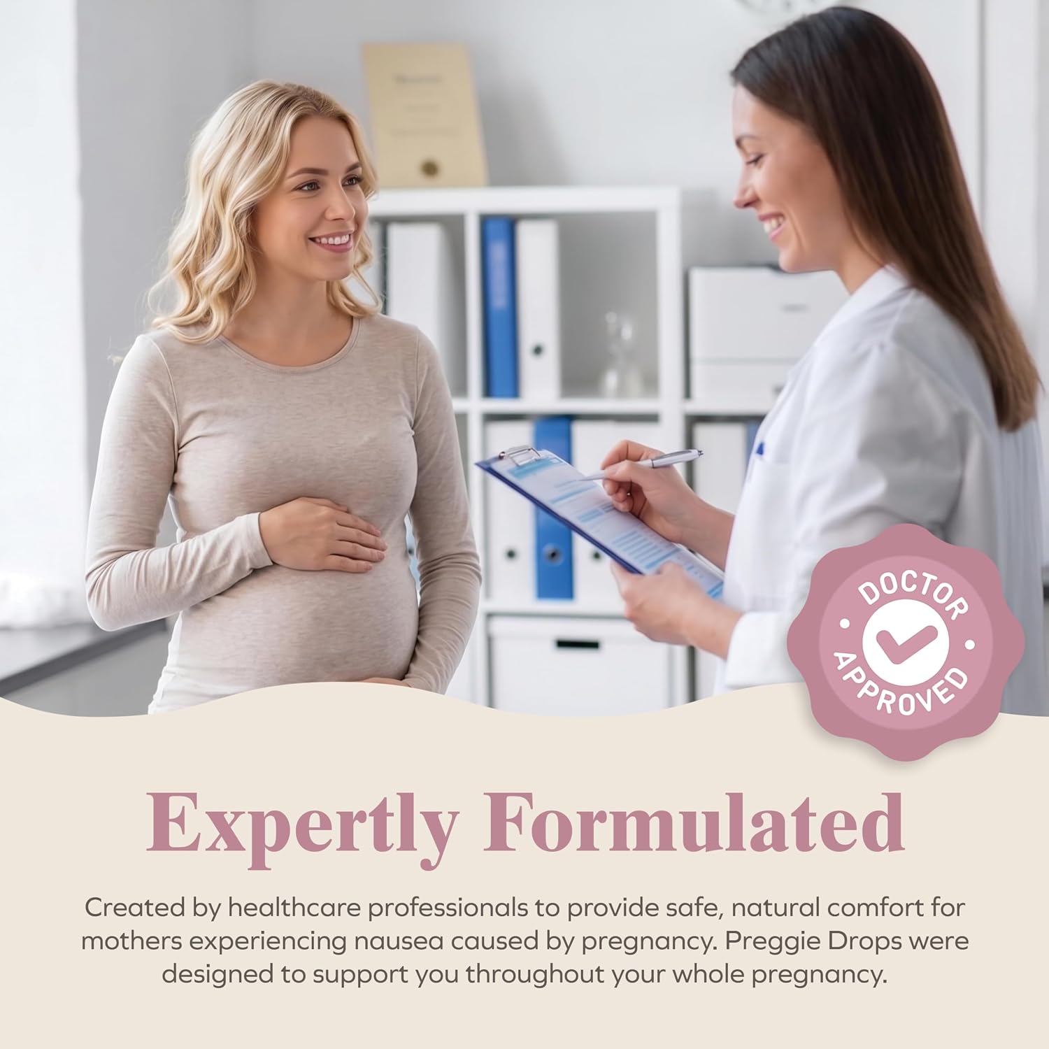 Three Lollies Preggie Drops Plus - 48 Lozenges - Ease Morning Sickness During Pregnancy, Natural, Sour Lozenges for Nausea With Vitamin B6, Sour Lemon & Raspberry Flavors