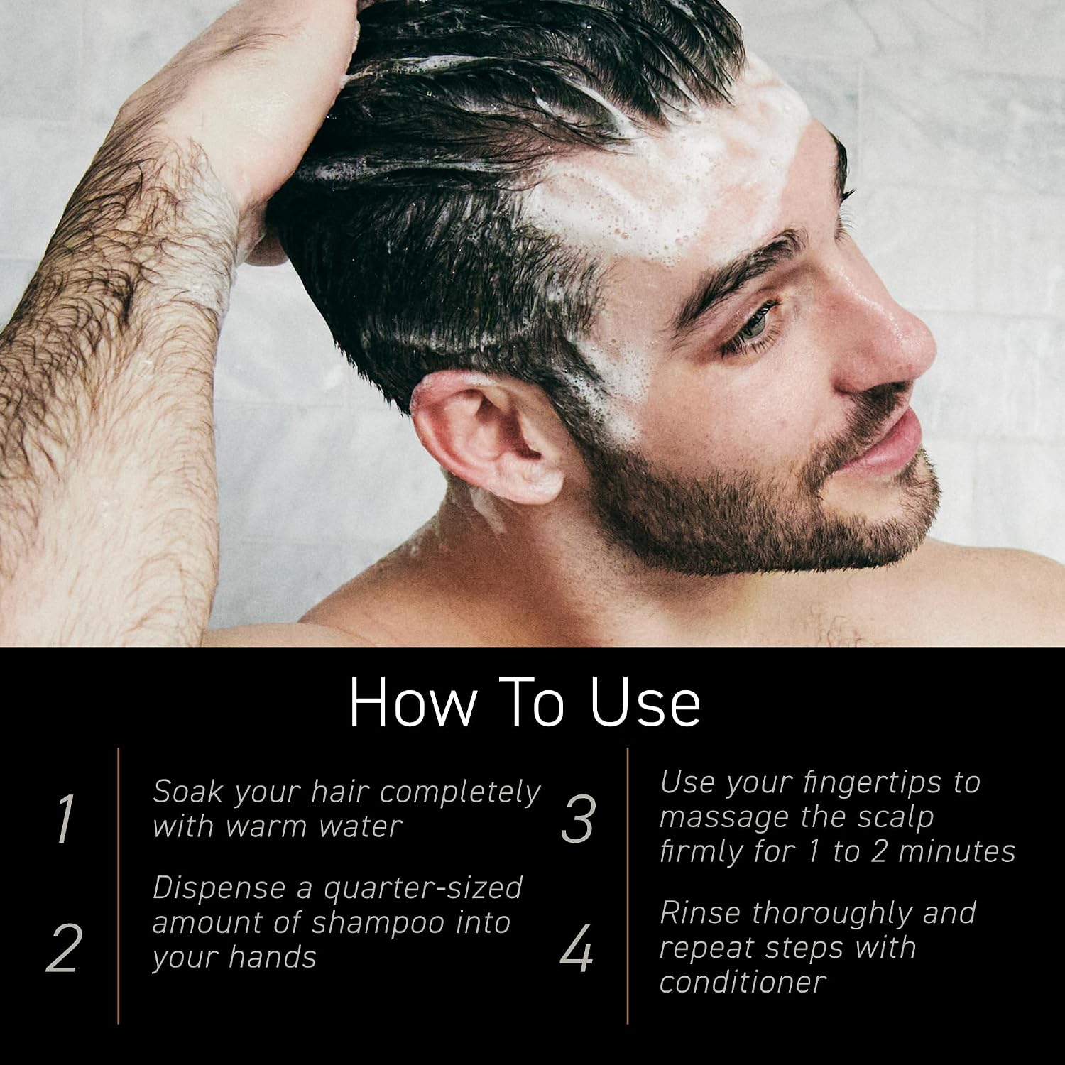 Brickell Men's Daily Revitalizing Hair Care Routine, Shampoo and Conditioner Set For Men, With Pro-Vitamin B5, Aloe, and Tea Tree Oil, Strength and Volume Enhancing Conditioner, Gift Set