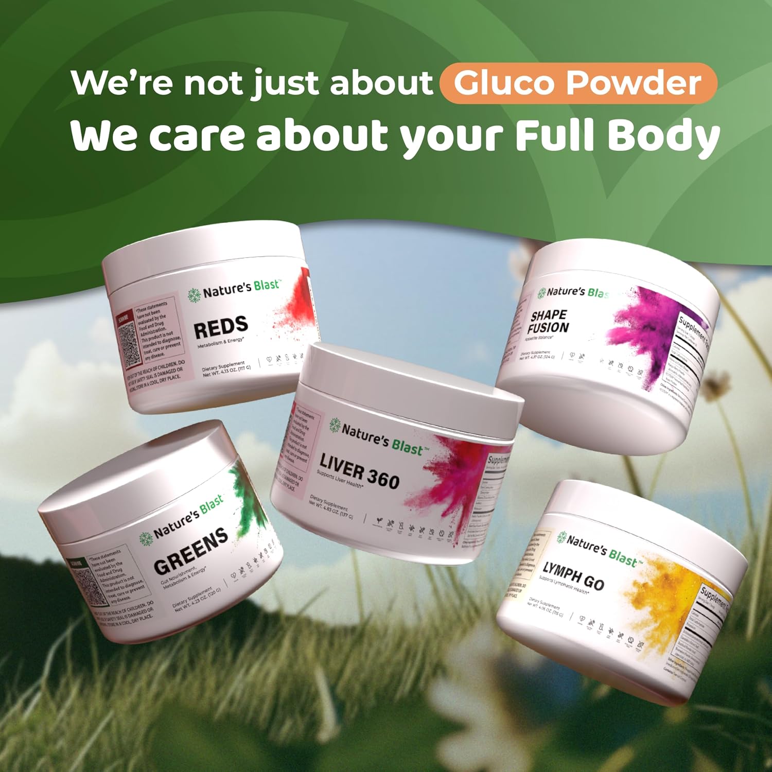 Gluco-Powder | Metabolic Wellness Blend for Energy & Vitality | White Mulberry Extract & Ceylon Cinnamon, Metabolic Wellness Blend, Energy & Vitality. 30 Days Supply. Orange Cinnamon flavor