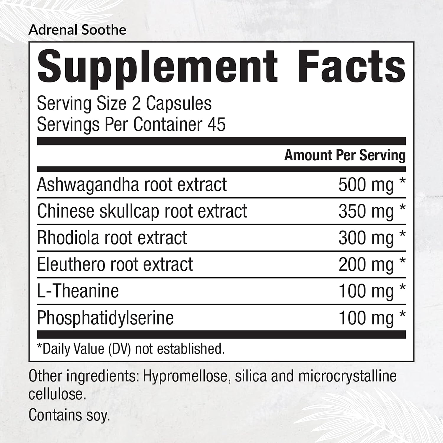 Equilife Full Spectrum Magnesium (180 ct) & Adrenal Soothe (90 ct) Bundle