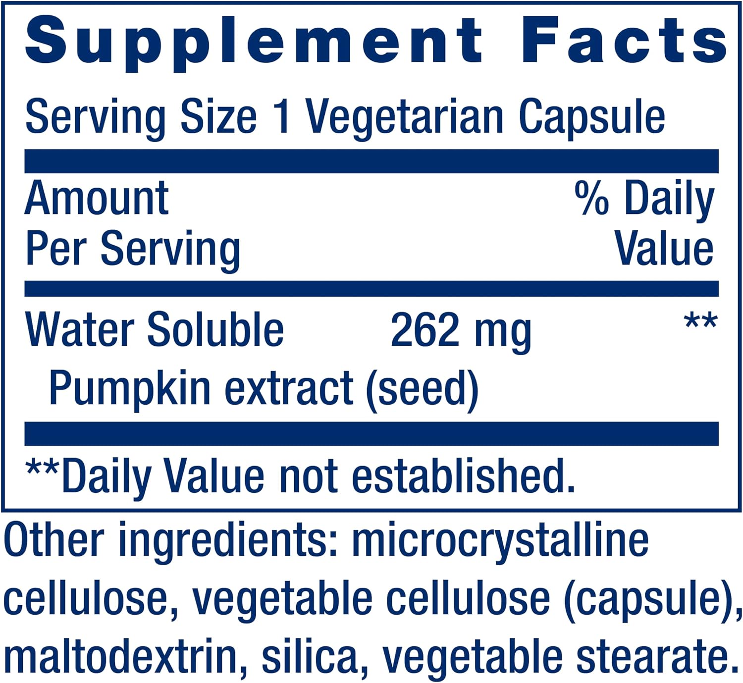 Life Extension Water-Soluble Pumpkin Seed Extract, Promotes Prostate & Urinary Tract Health, Bladder Health Support, Men, Women, Gluten-Free, Non-GMO, Vegetarian, 60 Capsules | Promotes Prostate & Urinary Tract Health, Supports Bladder Health for Men & Wo