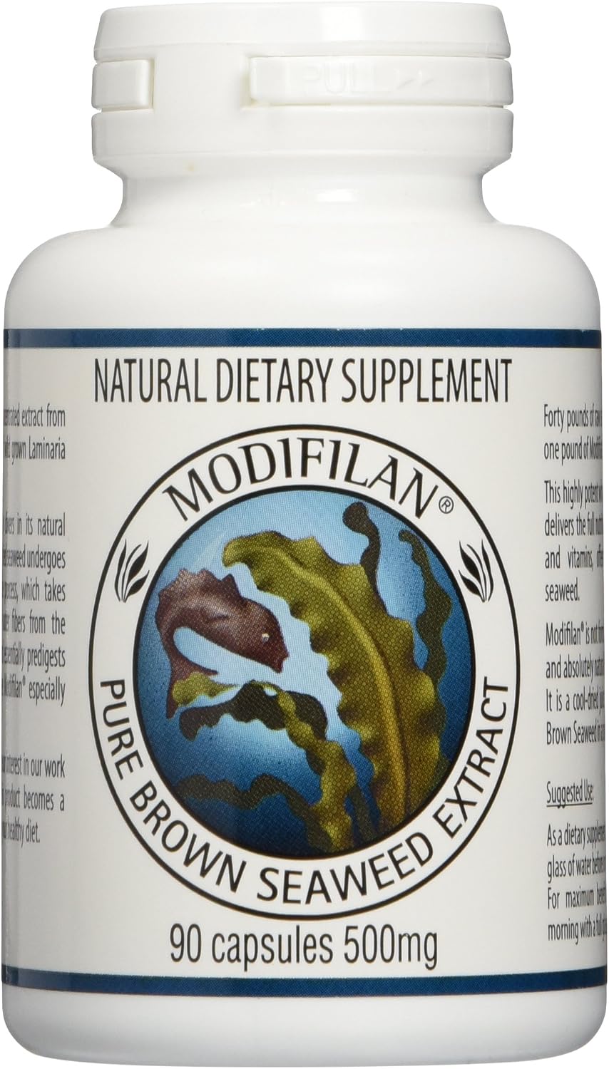 Seaweed Modifilan Capsules, 90 Count (Pack of 2)