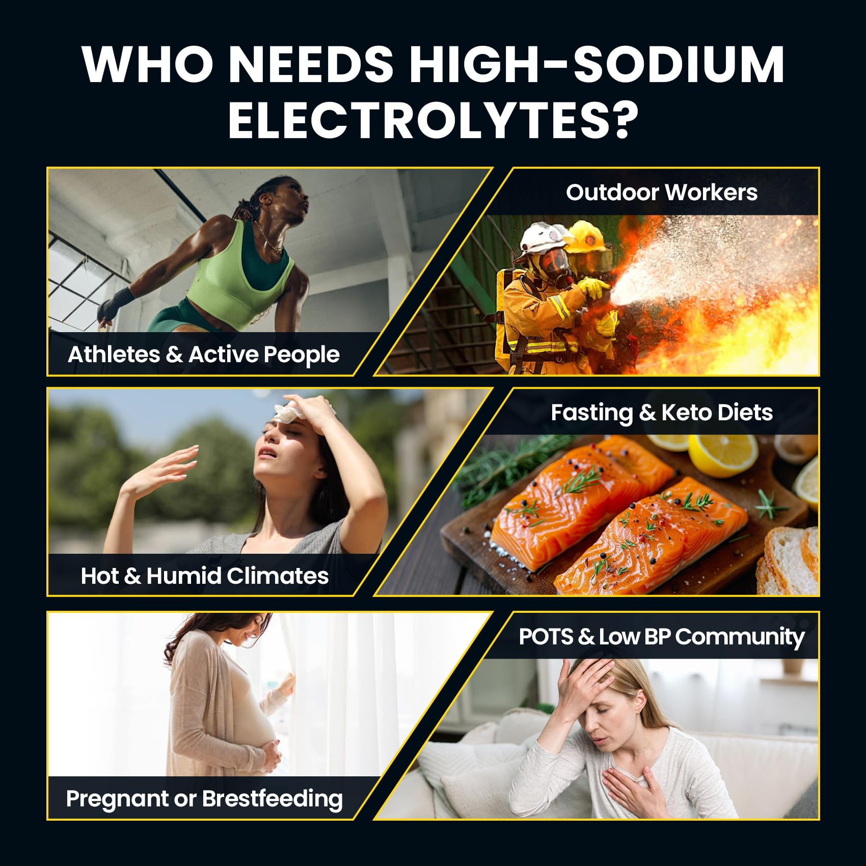 Venture Pal High Sodium Sugar Free Electrolytes Powder Packets, 16 Count | Hydration Packets with Sodium, Magnesium & Potassium, Vitamins, Zero Calories, Vegan, Keto & Paleo Friendly