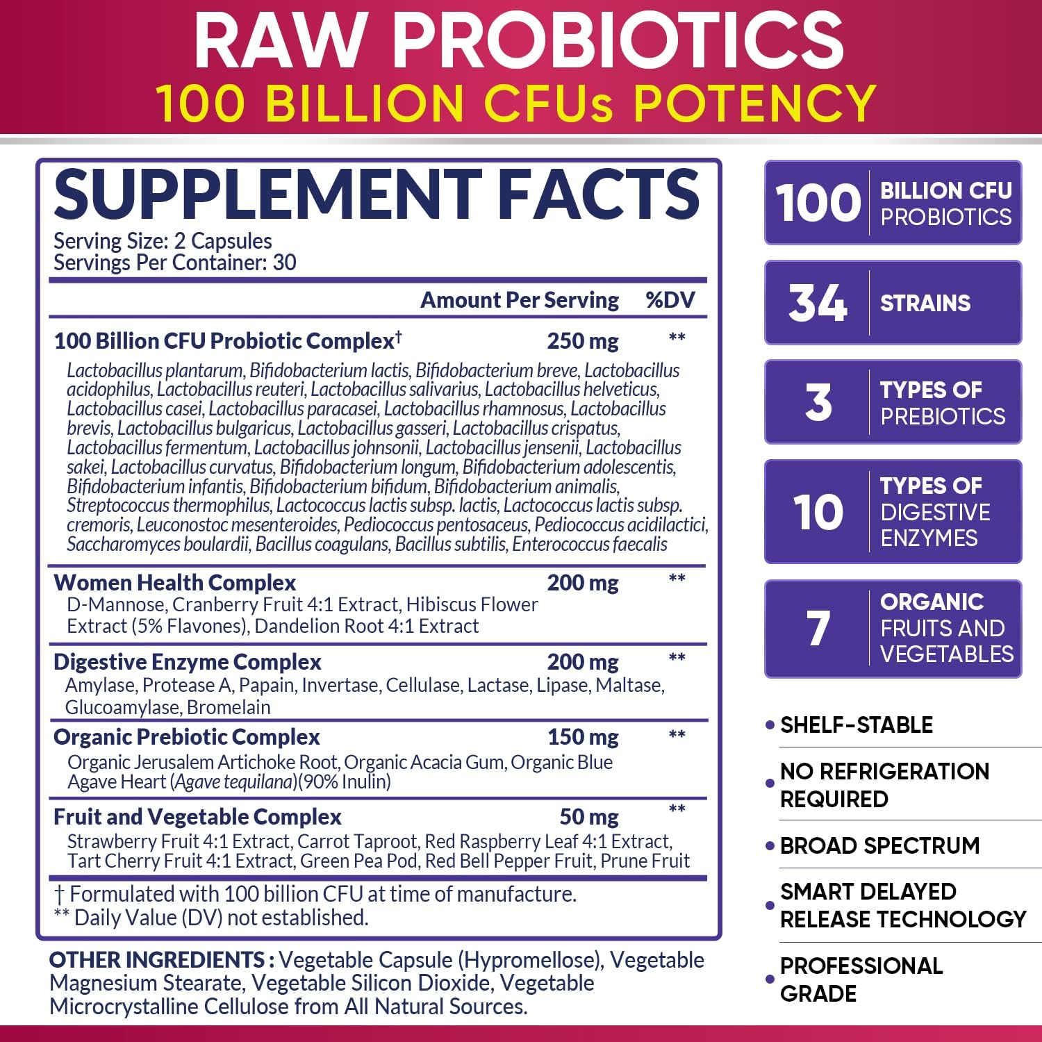 Wholesome Wellness Food Multivitamin for Men + Dr. Formulated Raw Probiotics for Women 100 Billion CFUs Bundle