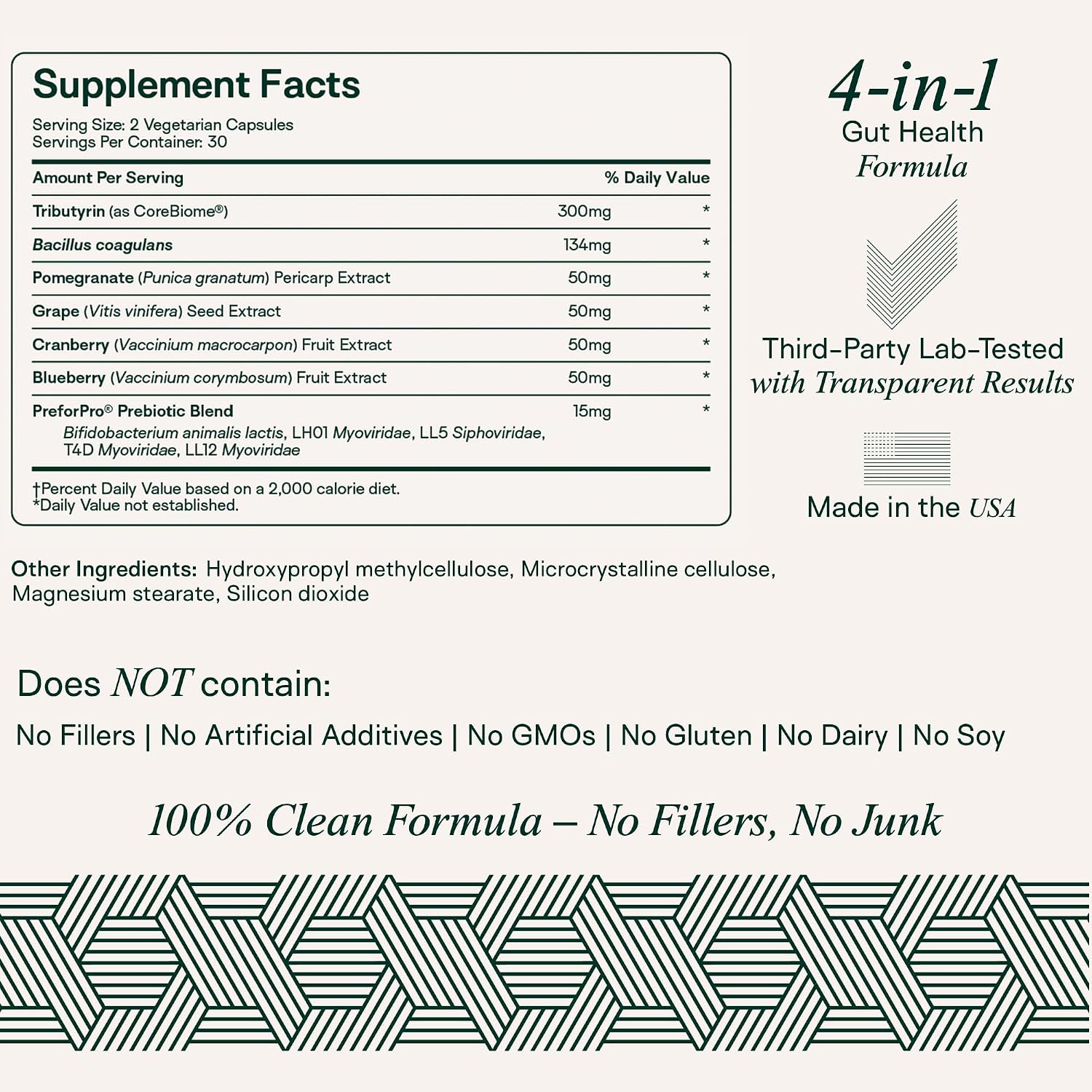 Adapt Naturals Gut & Immune Health Bundle – Biome Protect 4-in-1 Prebiotics, Probiotics, Postbiotics Supplement & Bio-Avail Multivitamin for Men & Women – 30-Day Supply