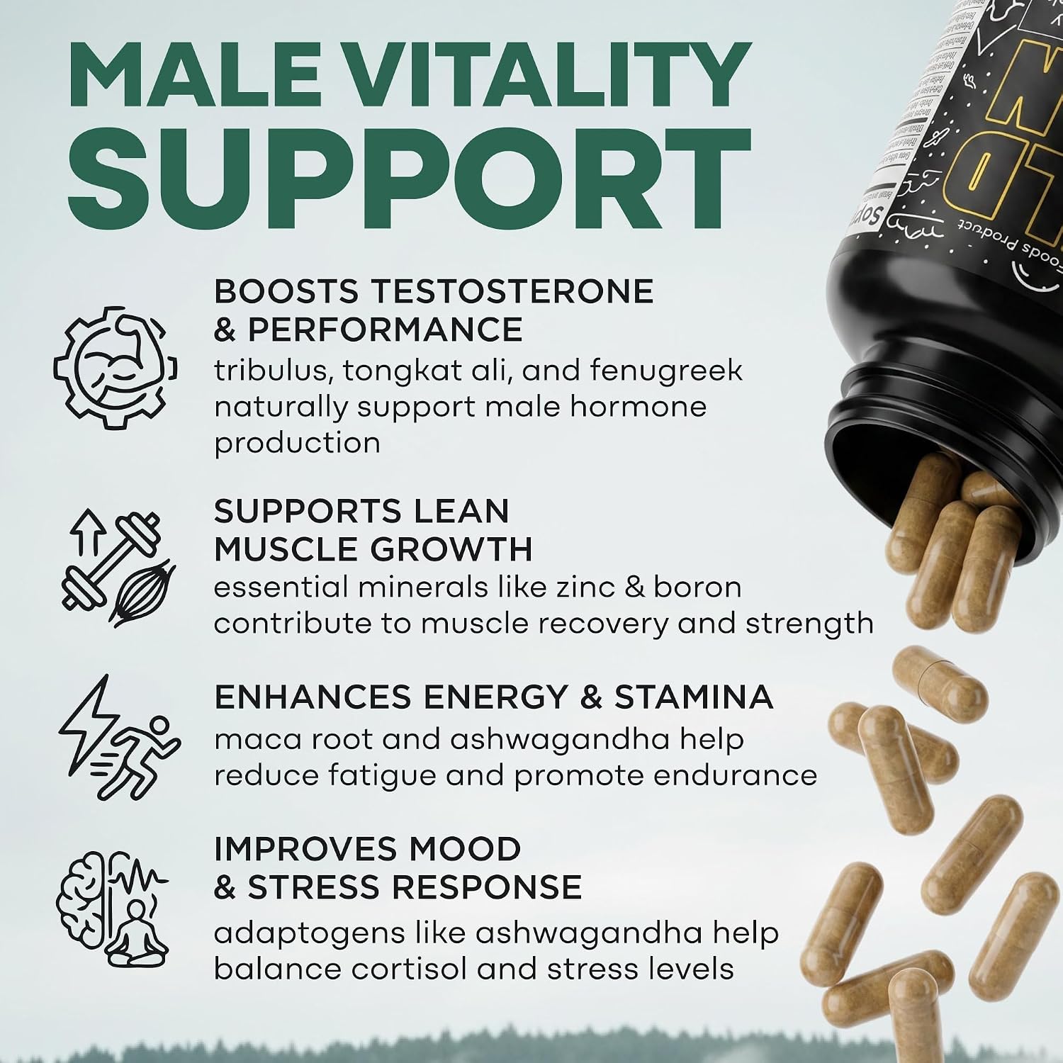 Wild Foods Herbal Stack for Man