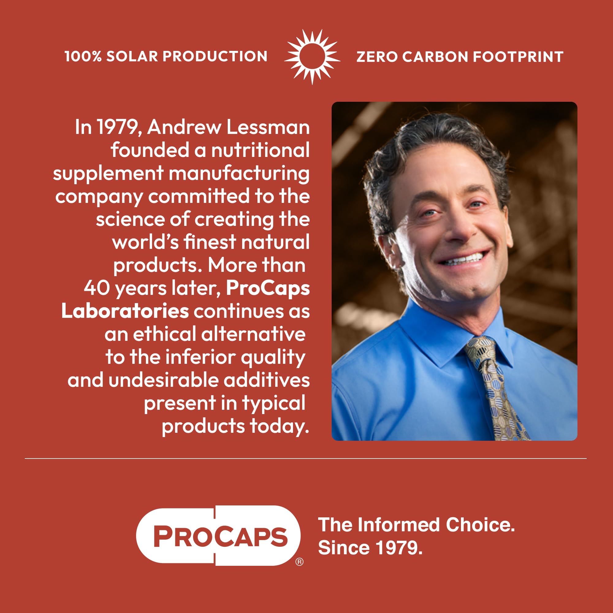 Andrew Lessman ProCaps Probiotic 25 Billion CFU 60 Capsules for Women & Men | Shelf-stable 25 Billion CFU. Four probiotic strains. No refrigeration required. Supports digestive & immune health.