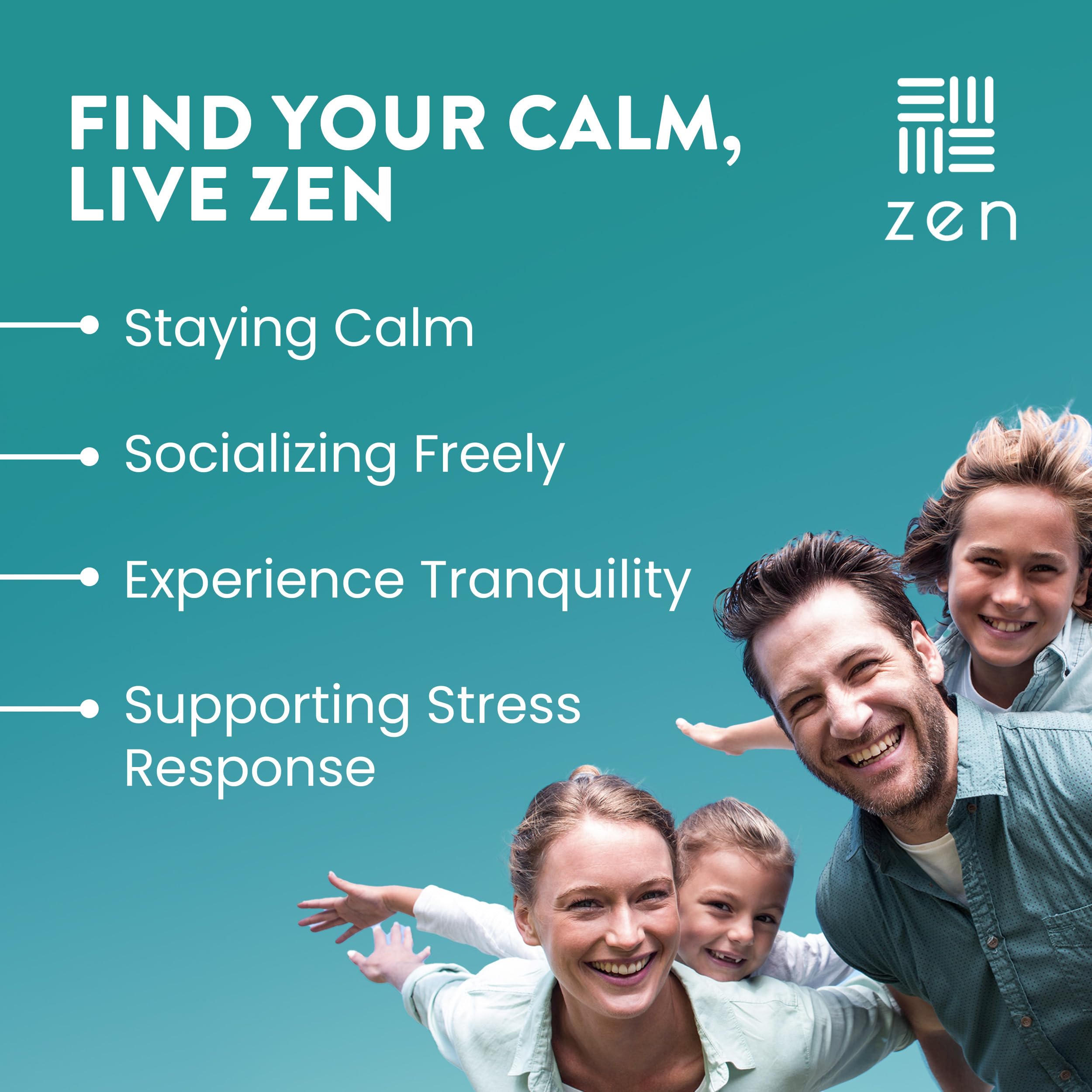 WellPath Zen Stress Relief Supplement + Mood Support | Calm, Stress & Energy Support | Ashwagandha Root, Rhodiola Rosea, L-Theanine, Lemon Balm | Herbal Capsules, 60 Ct WellPathBuy Supplements Australia