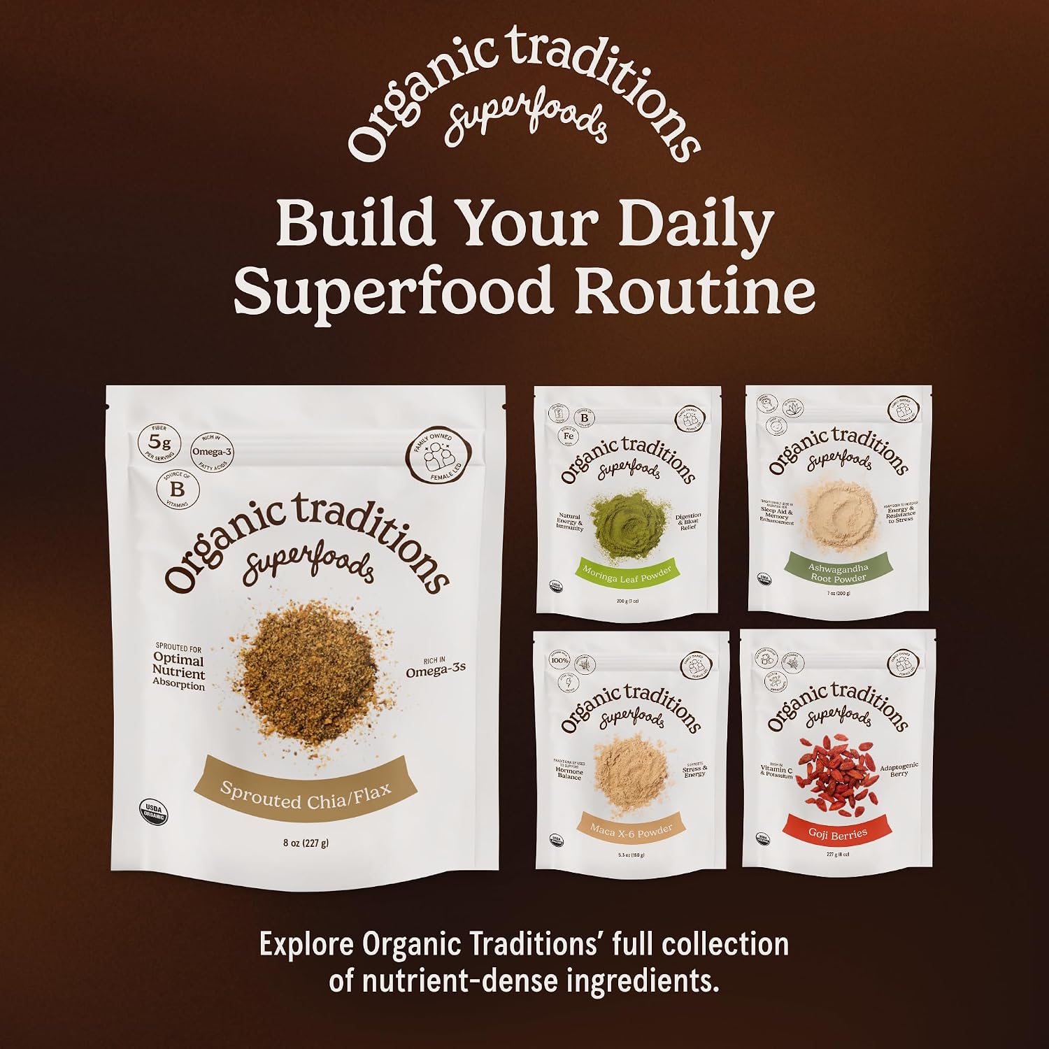 Organic Traditions Organic Apple Peel Powder, Apple Fiber Powder with Wholefood Vitamin C, Air Dried Apple Powder for Smoothies Baking Oatmeal and Recipes, Vegan Non GMO Powdered Fruit, 100g / 3.5oz