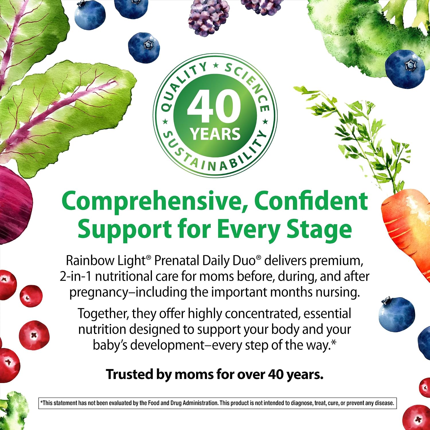 Rainbow Light Prenatal DHA Vitamins for Women | 30 Caplets & 30 Softgels | Omega-3 Fish Oil (DHA & EPA) | Support for Mom & Baby | Omega-3 Fish Oil (DHA & EPA) | Support for Mom & Baby