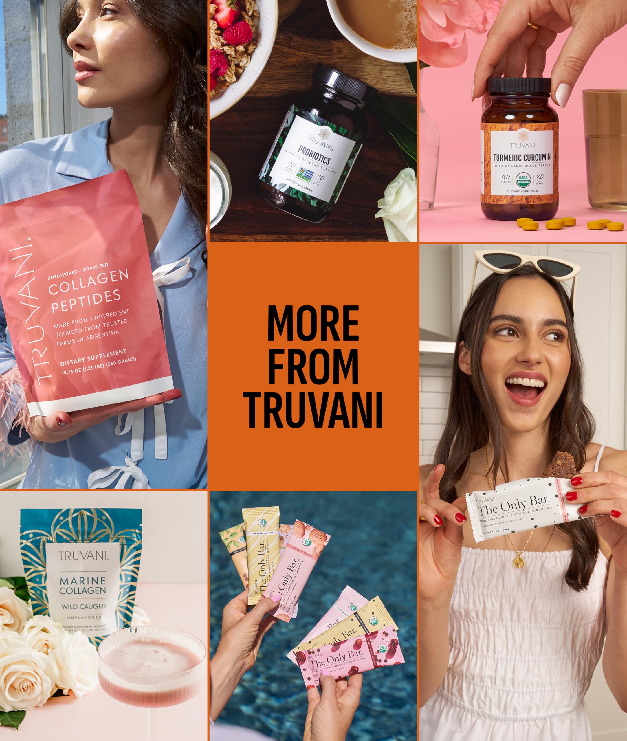 Truvani Organic Plant Based Protein Powder | Vanilla | 1 Serving | Vegan | 20g Pea Protein | Keto | Gluten & Dairy Free | Low Carb | No Added Sugar