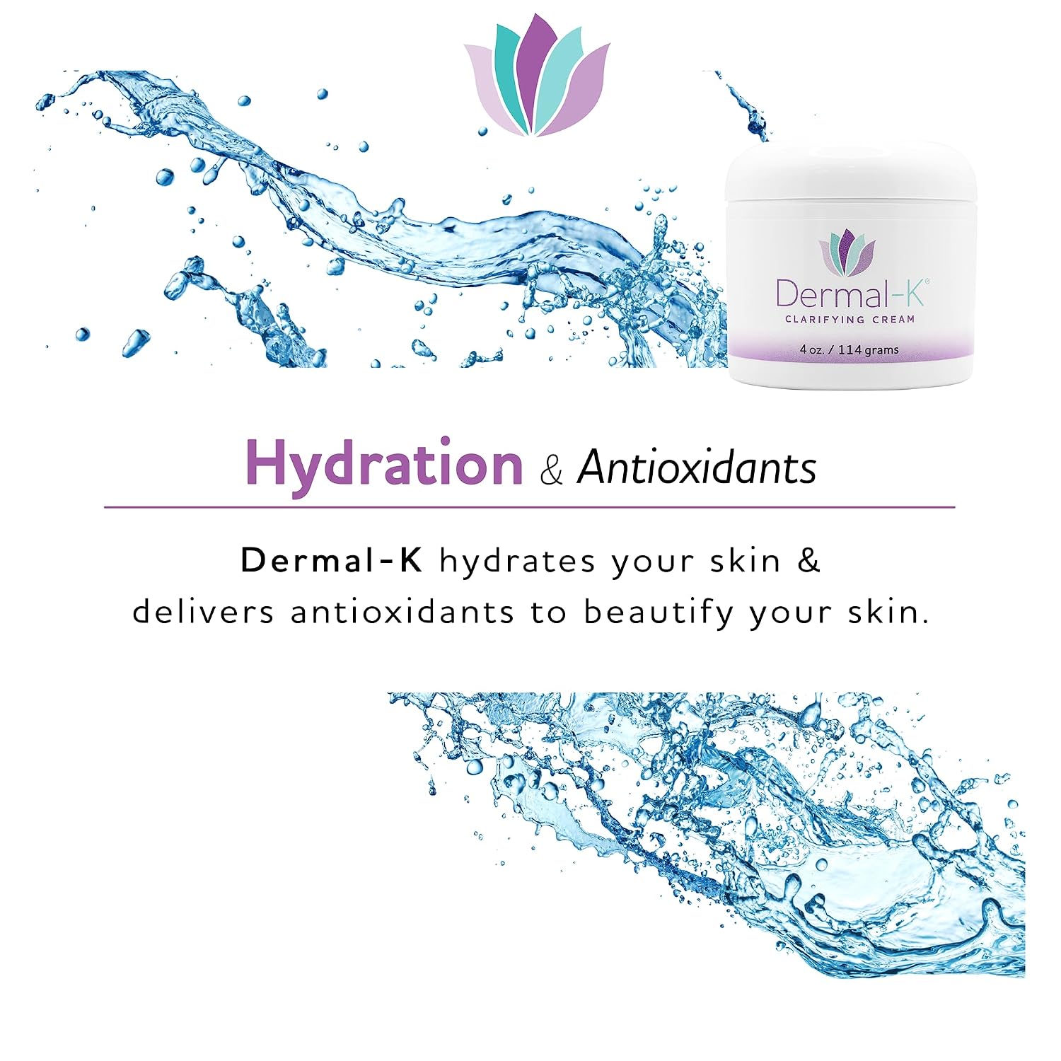 Vitamin K Cream 4 OZ | Hydrating Cream with Antioxidants & Botanicals |Reduce the Appearance of Discoloration, Fine Lines & Wrinkles | Paraben-Free