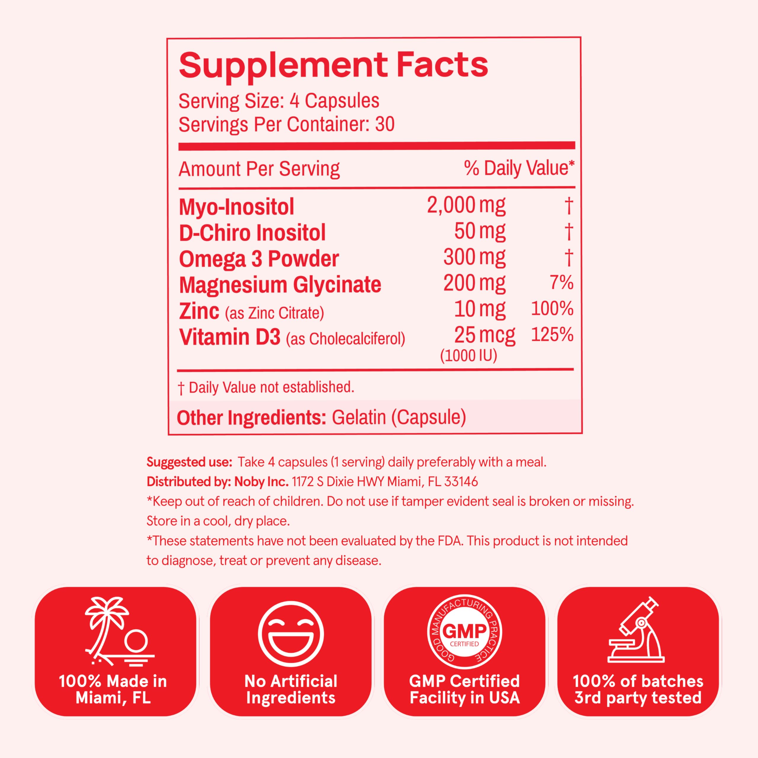 Peach Perfect Inositol Multivitamin – Myo-Inositol & D-Chiro 40:1 Blend, Omega-3, Vitamin D3, Magnesium, Zinc – Supports Women’s Health, Mood, Energy, Supplement – 30 SVG Peach Perfect buy supplements Au