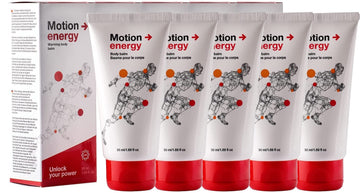 Motion Energy - Body Balm | Eucalyptus, Rosemary, Cinnamon Essential Oils & Ginger | 50 ml | 5 Pack Motion EnergyBuy Supplements Australia