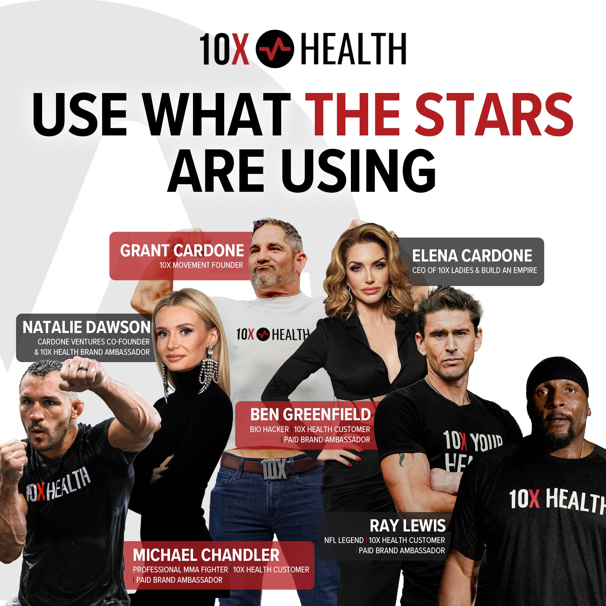 10X Health Probiotics for Men - 60 Capsules Immune Support Supplement & Probiotics for Digestive Health with Lactobacillus Rhamnosus,