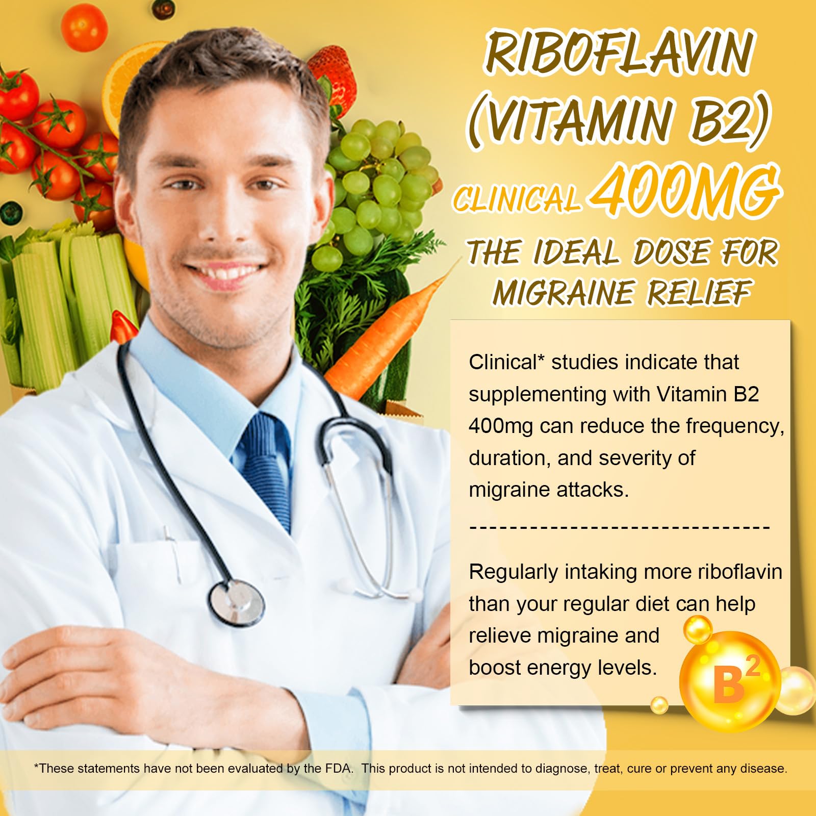 Totaria Vitamin B2 Gummies, Sugar Free Riboflavin 400mg Supplement for Adults & Kids with Magnesium Glycinate 400mg, COQ10 & Elderberry, Skin & Nervous System Support, Non-GMO, 60 Gummies