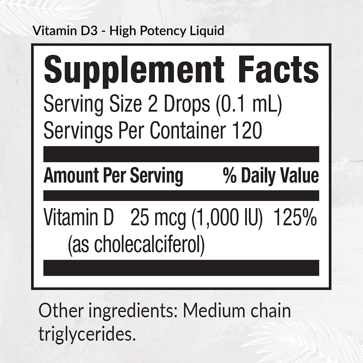 Equilife Vitamin D3: High Potency Liquid Drops, Non GMO, 0.40 fl oz | Easy Digestion & Absorption | Supports Immune Function | Promotes Bone & Overall Health | Allergen & Gluten Free | Non-GMO