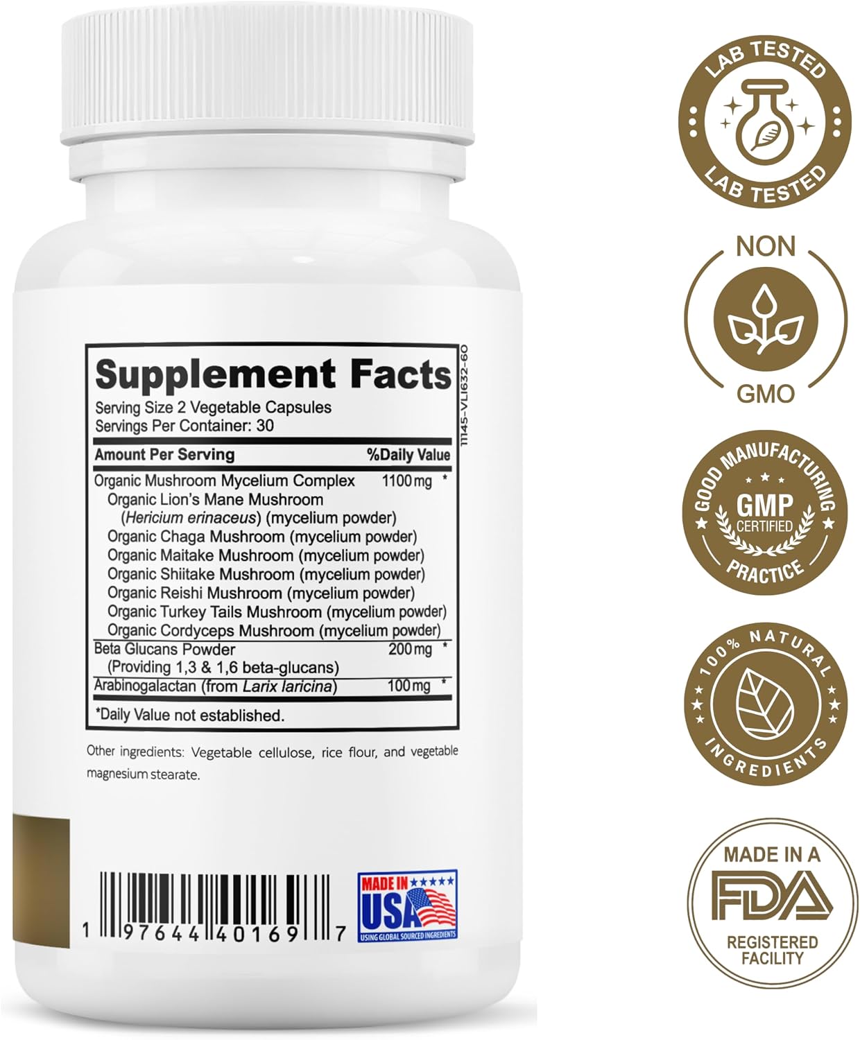 Mushroom & Adaptogen Fusion - Comprehensive Wellness Bundle