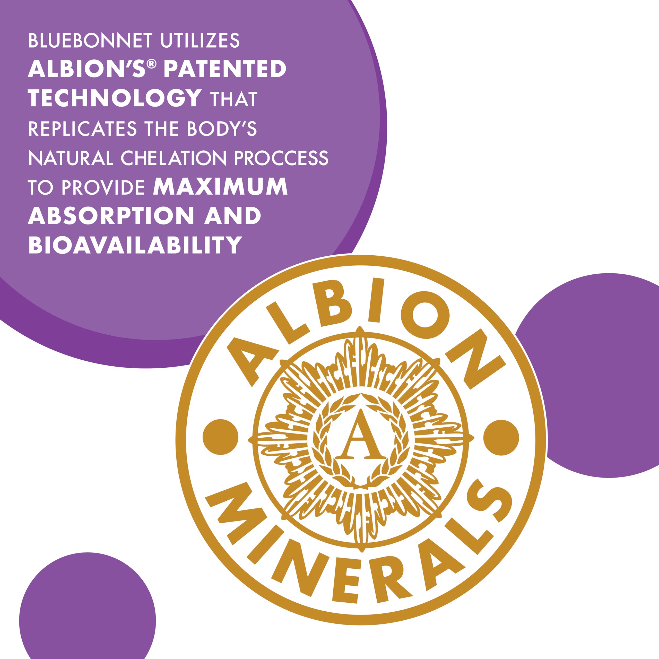 Bluebonnet Nutrition Albion Chelated Magnesium Vegetable Capsule, 200 mg, Stress Relief, Vegan, Non GMO, Gluten Free, Soy Free, Milk Free, Kosher, 120 Vegetable Capsule, 2 Month Supply