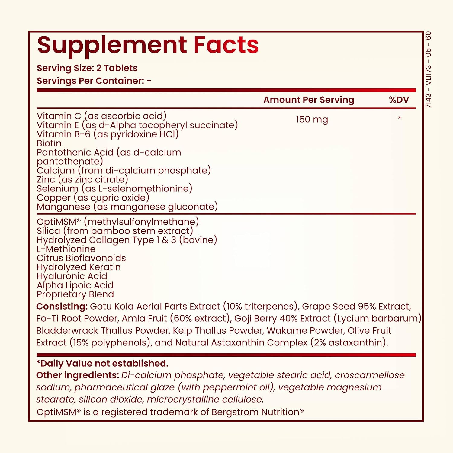 Hair Skin Nails Vitamins - Biotin + Collagen Supplement, Vitamin C&E Complex for Healthy Hair Growth, Strong Nails & Glowing Skin - Premium Beauty Support Supplement for Women & Men