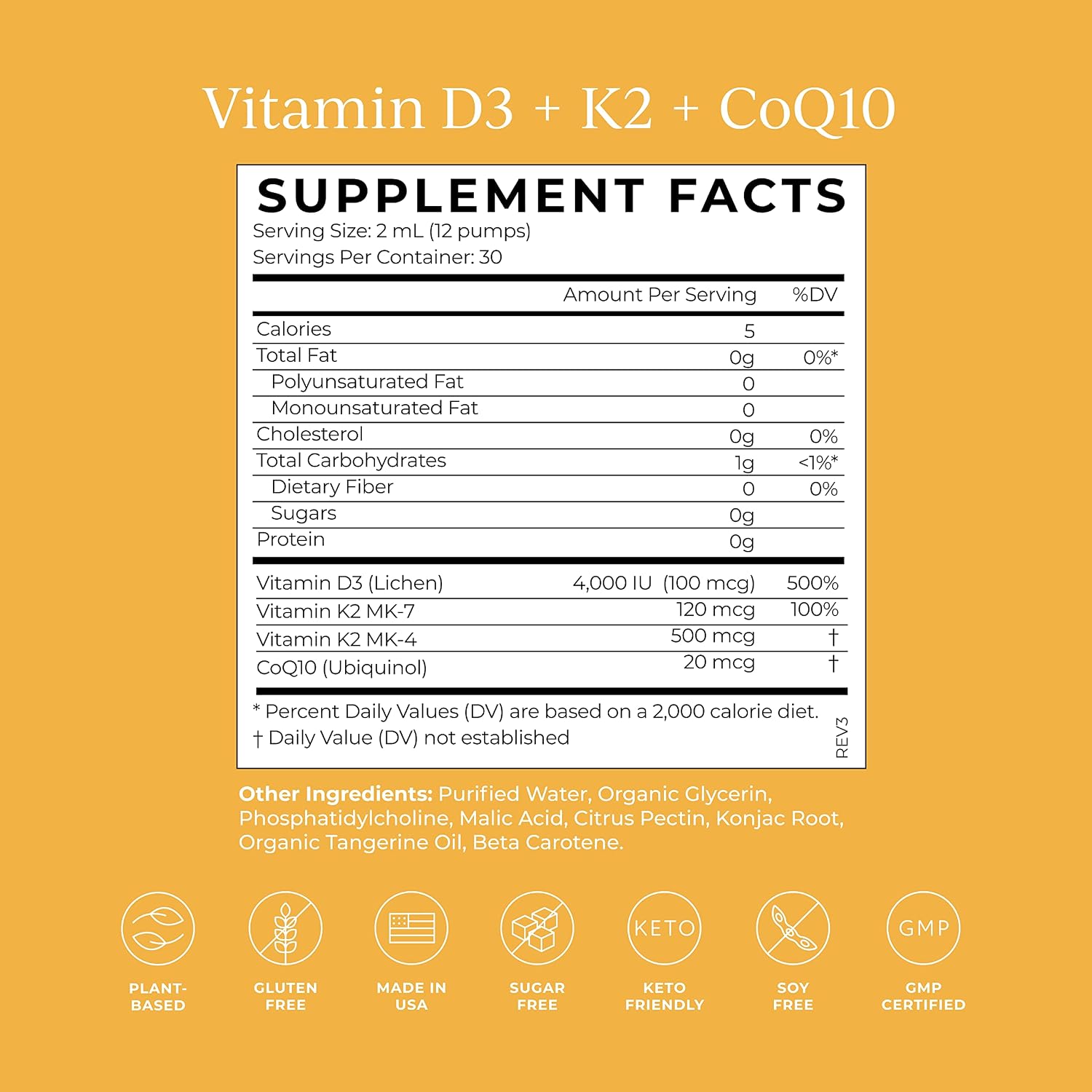 CYMBIOTIKA Synergy Vitamin B12 & D3 + K2 + CoQ10, Liposomal Delivery for Enhanced Absorption, Energy Booster, Supports Mood & Cell Production, Immunity Support, and Heart Health
