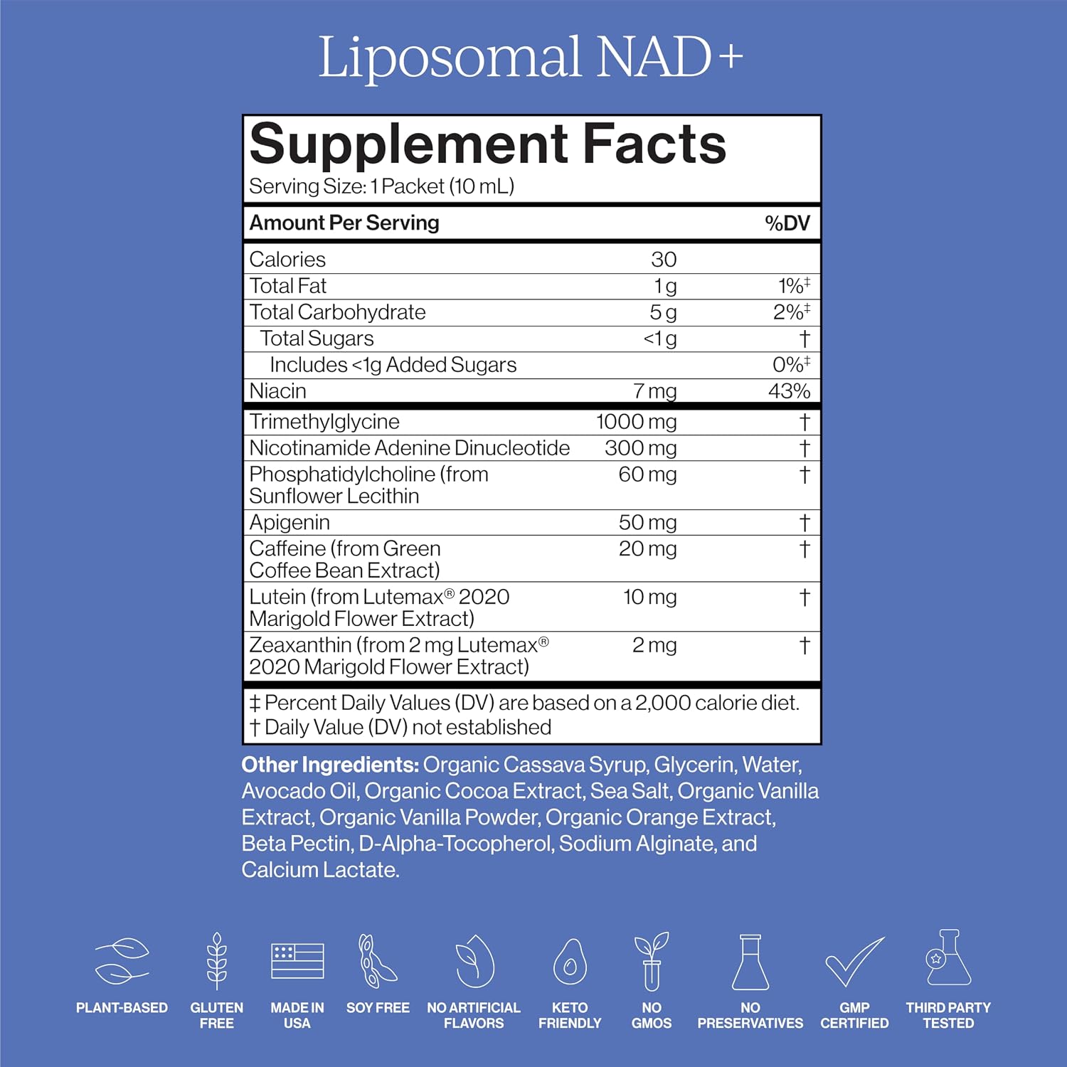 CYMBIOTIKA Liposomal NAD+ Supplement for Energy & Healthy Aging