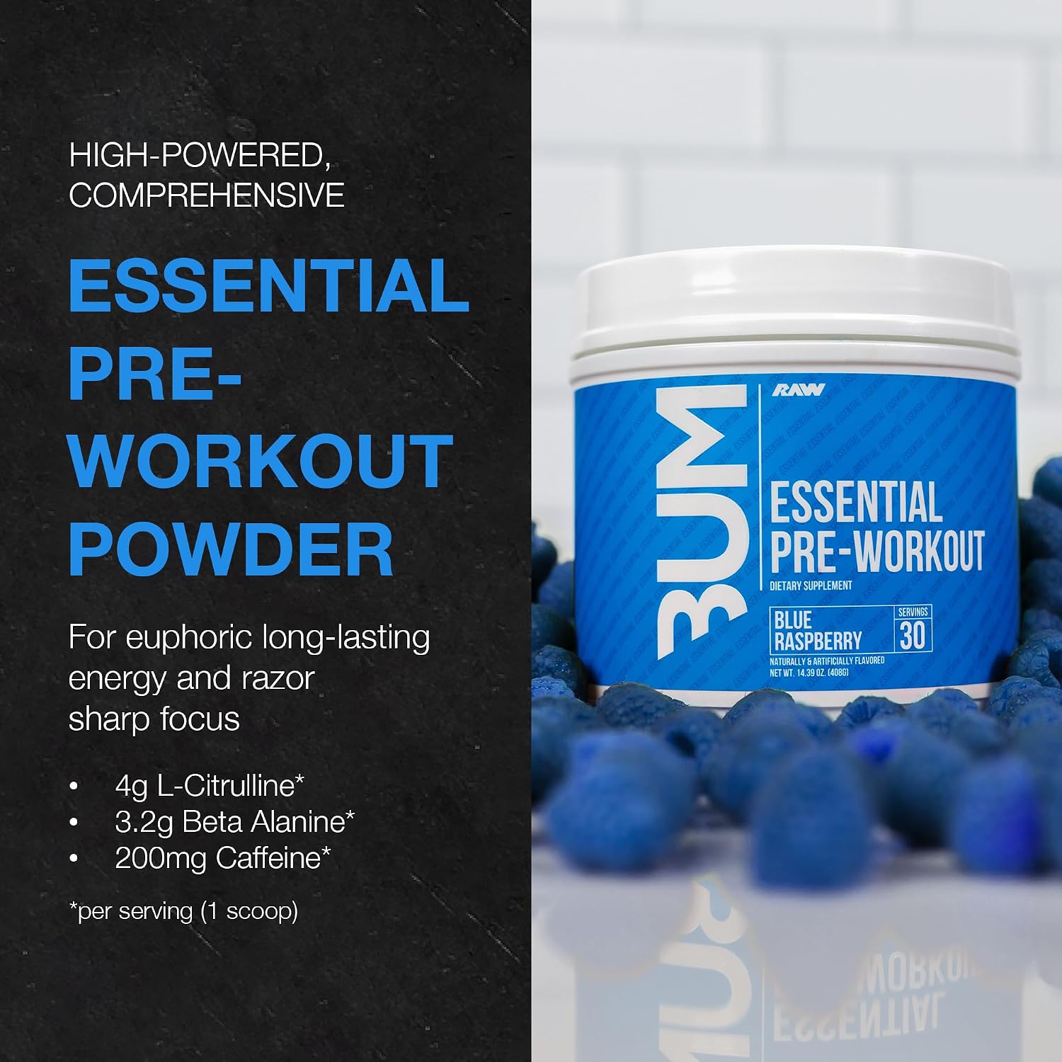 RAW Whey Isolate Protein Powder & Essential Pre-Workout Bundle