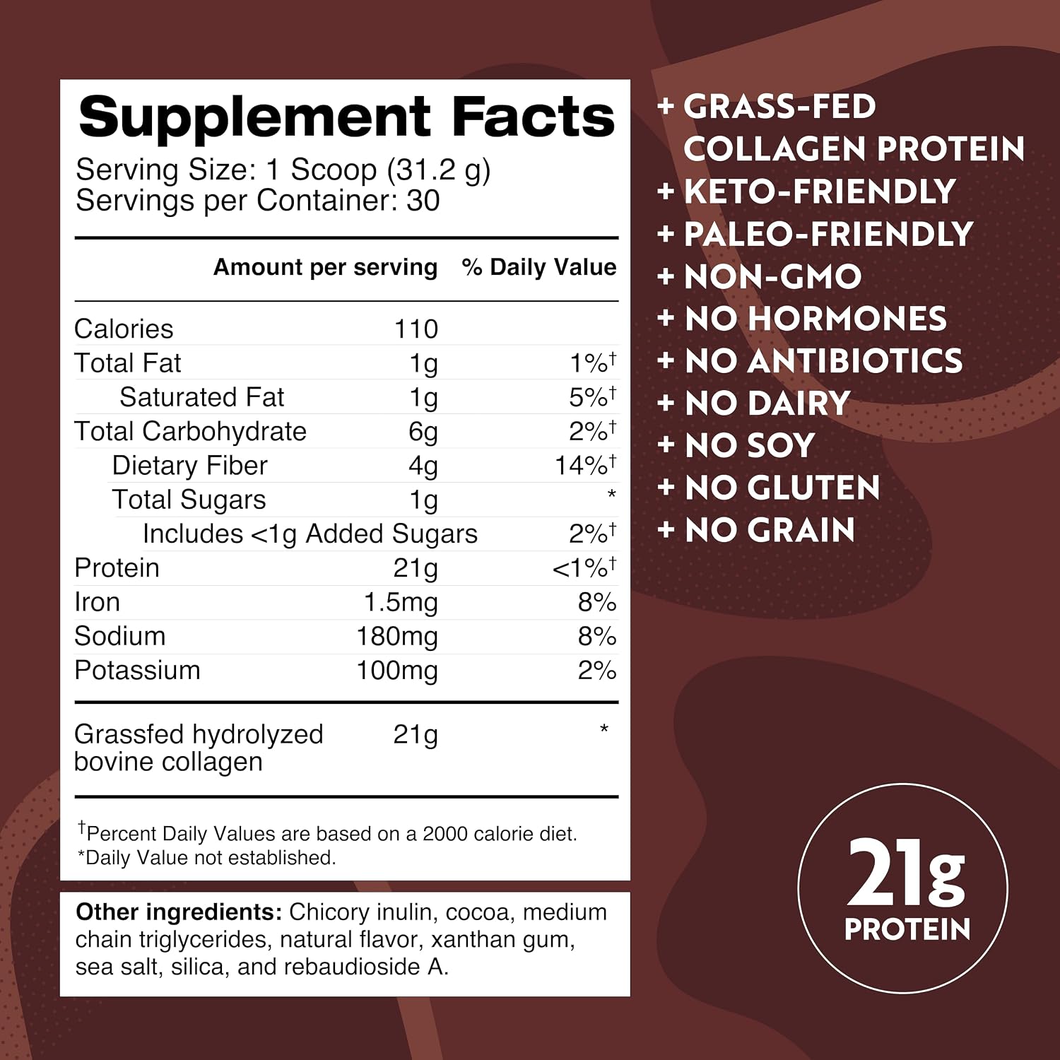Bundle of Dr. Kellyann Keto Bone Broth Protein Powder - Chocolate (1), Vanilla (1)