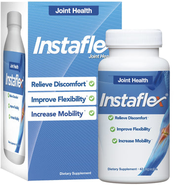 Instaflex Joint Support Supplement for Men and Women - Glucosamine, MSM, White Willow, Turmeric, Ginger, Cayenne, Hyaluronic Acid - 42 Capsules InstaflexBuy Supplements Australia
