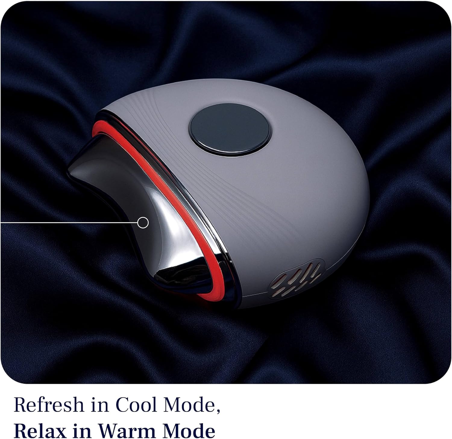PUREANCE Hot & Cold Beauty Instrument - Red Light Therapy for Face & Neck | Portable Facial Massager Tool - LED Thermal Face Sculpting Wand- for Skin Care, Lift, Puffiness, Wrinkles, Double Chin