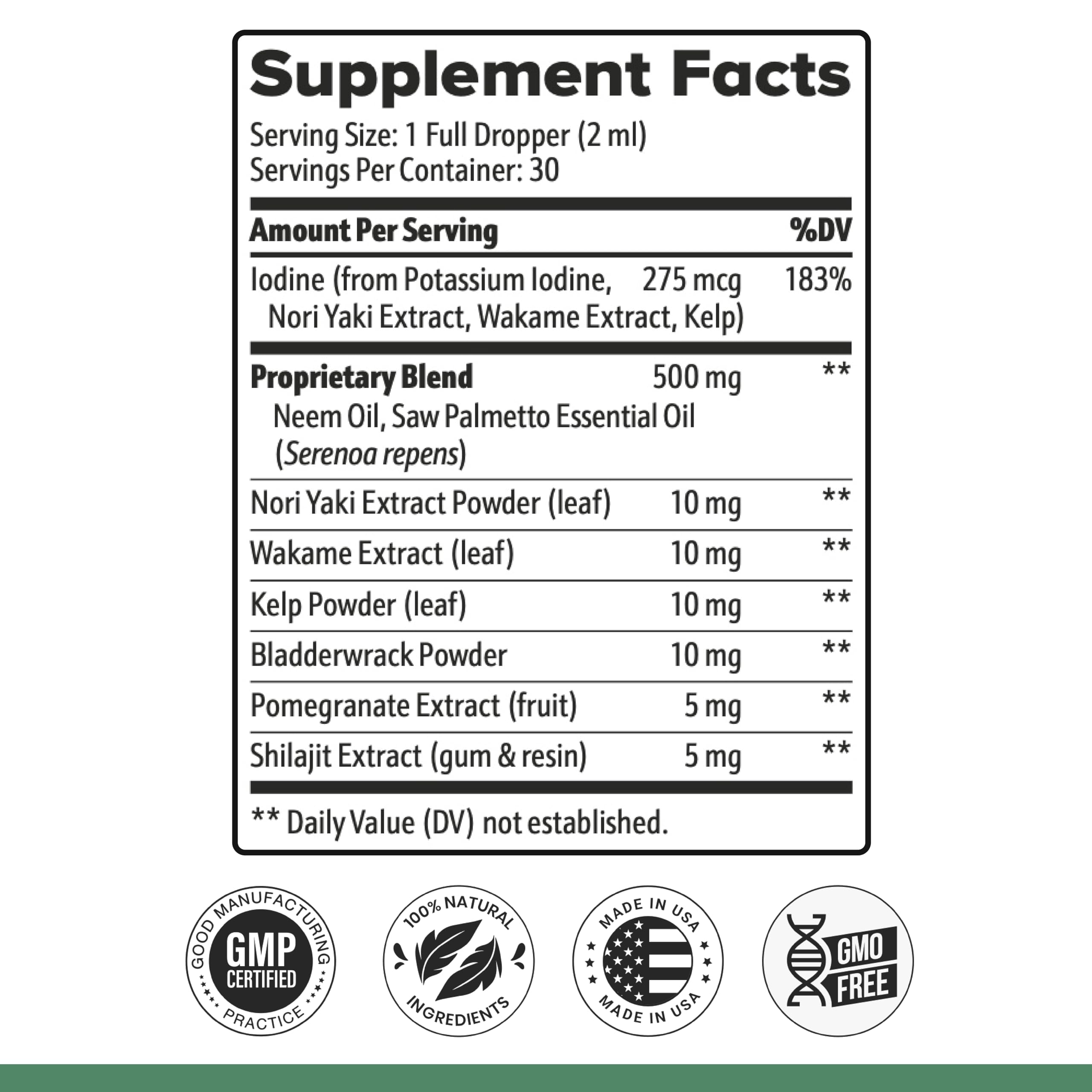 PotentStream Drops – Plant Extract Liquid – 1 Month Supply | Liquid drops with plant extracts, original formula | Made in USA | Take by dropper, mixes into water
