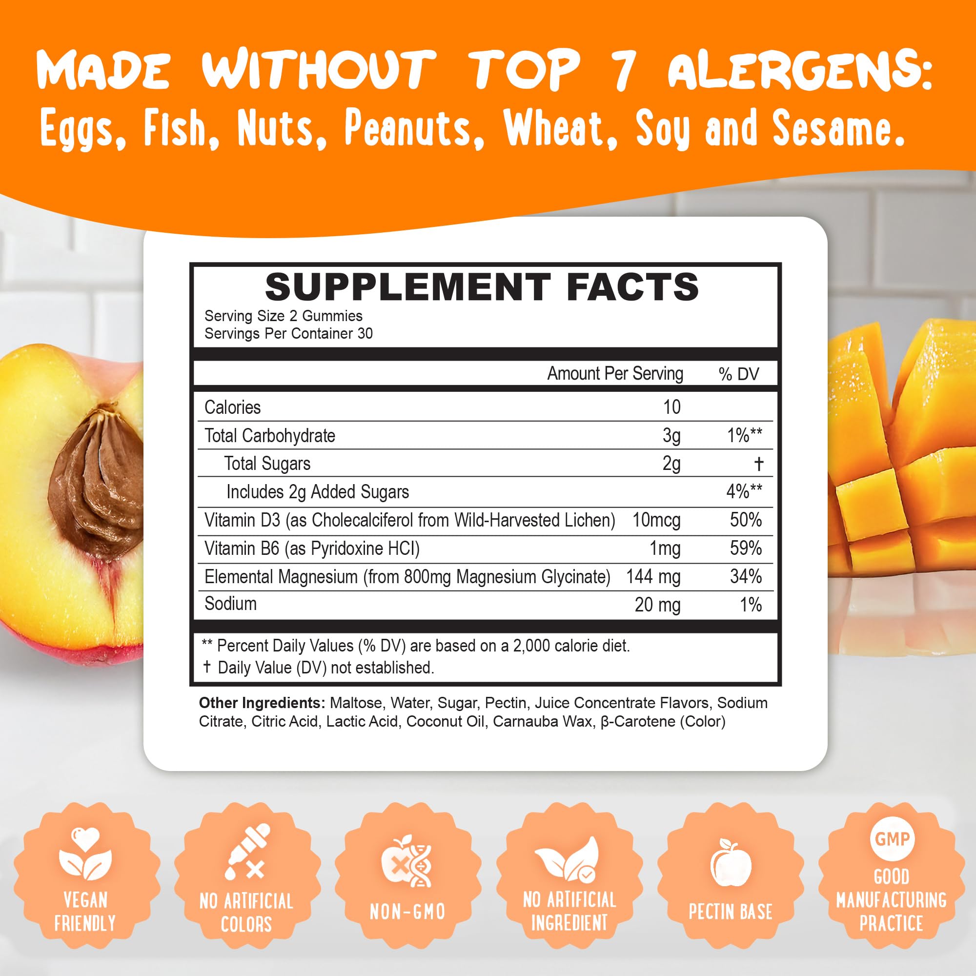 Center-Filled Magnesium Glycinate Gummies 400MG - High Absorption for Kids, Teens & Adults - Supplement for Sleep, Calm & Muscle Relaxation with B6 & D3 - Gluten Free & Vegan Friendly - 60 Count OH MY CHEWYBuy Supplements Australia