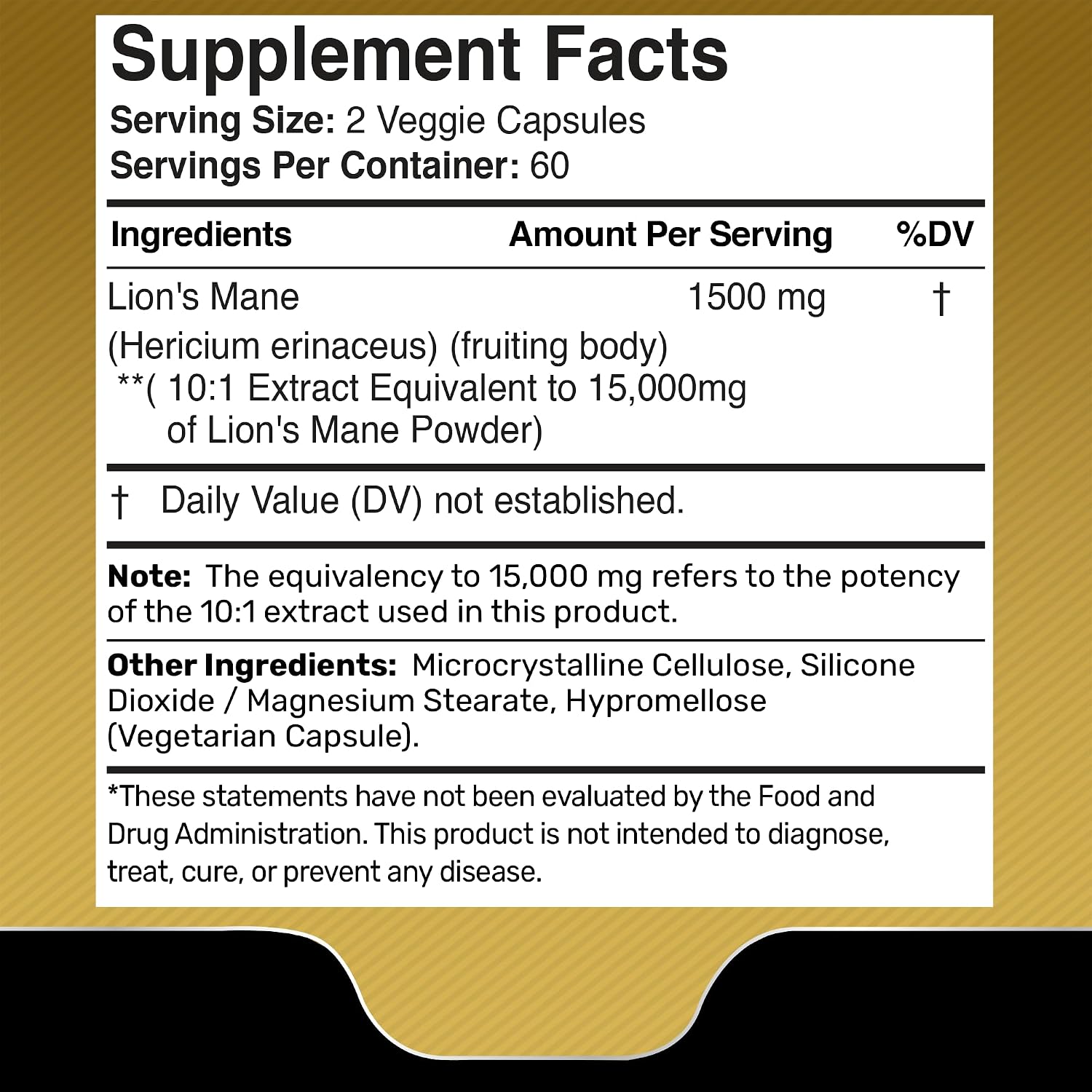 WELLNESS LABSRX Lions Mane Supplement Capsules - 120 Count - Mushroom Supplement, Brain Supplements for Memory and Focus │ NAD Supplement, 1500mg - Liposomal NAD+ Supplement with Resveratrol | Bundle