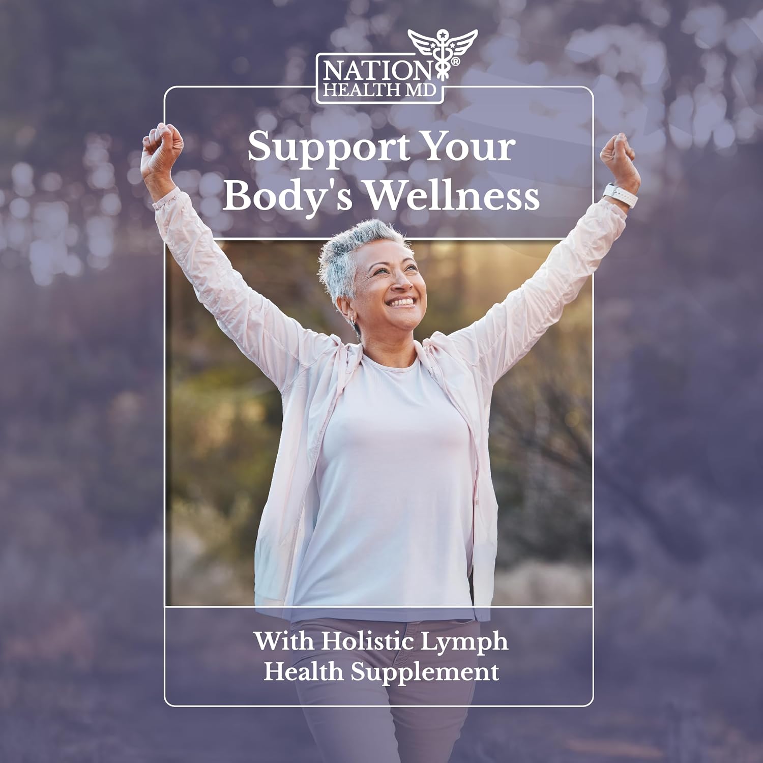 Lymph MD | Lymphatic Drainage Supplement | Lymph Support | Lymph System Support with Bromelain, Echinacea, Burdock Root, Dandelion, Rutin, Kelp. 30 Days Supply. 60 Capsules
