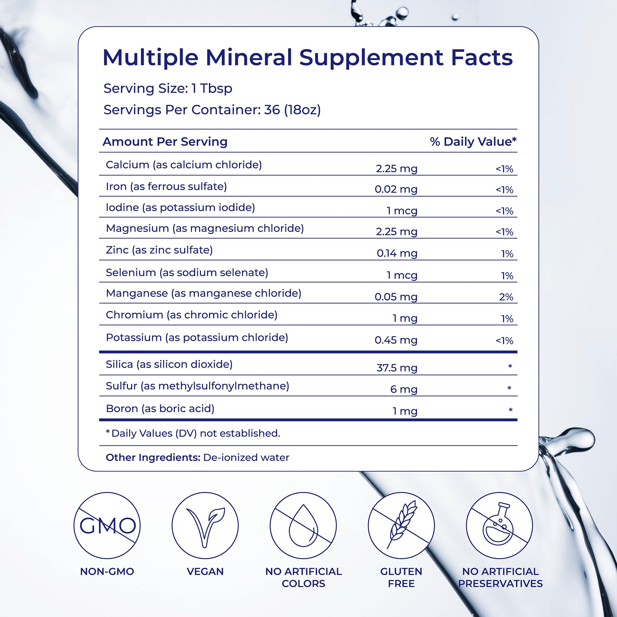 Eidon Multiple Minerals Supplement - Ionic Trace Mineral Drops for Water, with Zinc, Potassium, Chromium, & Magnesium, Natural Liquid Vitamins, Sugar Free & Bioavailable, for Men & Women - 18 oz Eidon Ionic MineralsBuy Supplements Australia