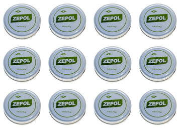 Zepol Original - Long-Lasting Topical Analgesic Ointment for Muscles, Joints, Backache, Sprains, and Strains - Pack of 12 Cans, 0.35 oz Each ZepolBuy Supplements Australia