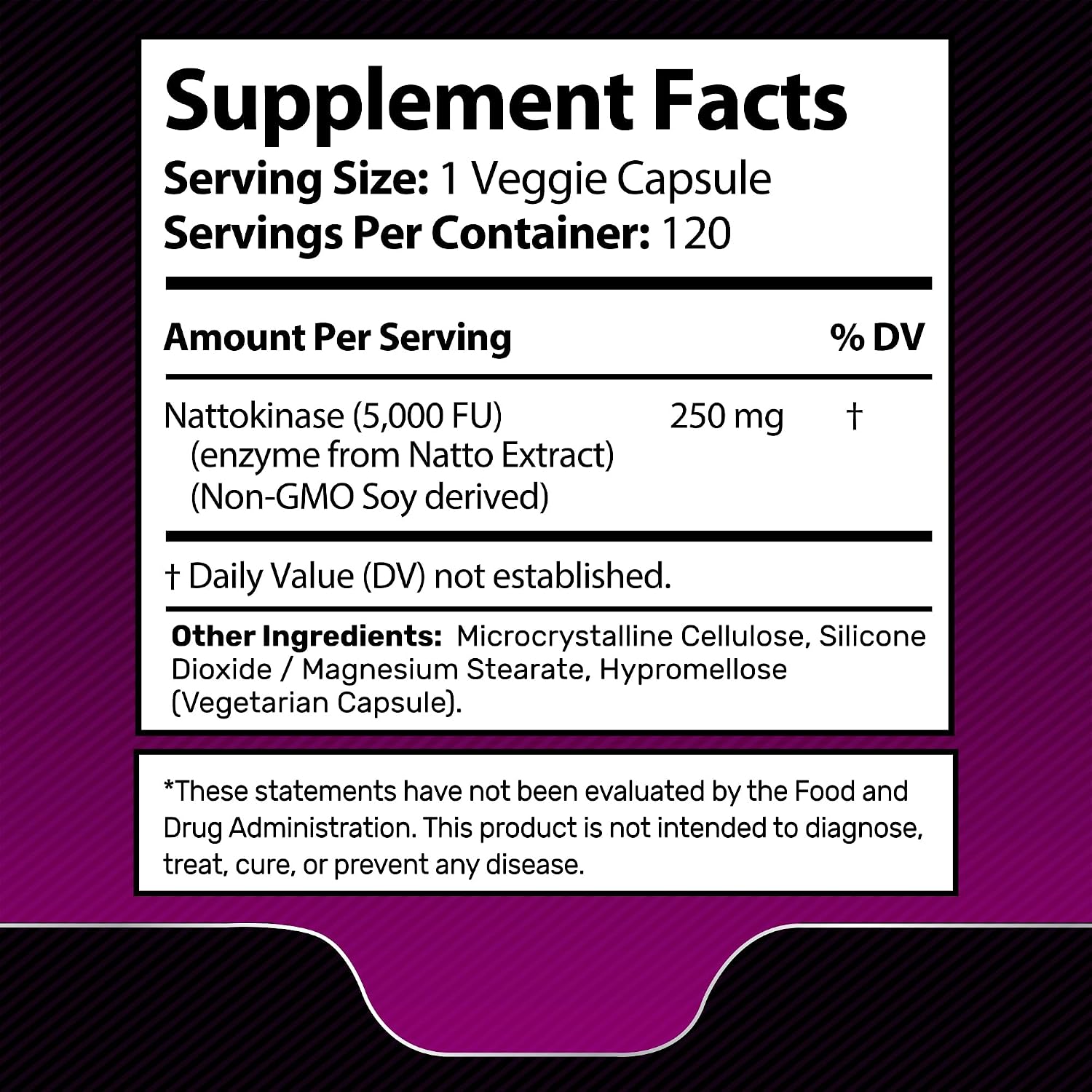 WELLNESS LABSRX Lions Mane Supplement Capsules with Nattokinase Capsules | Bundle