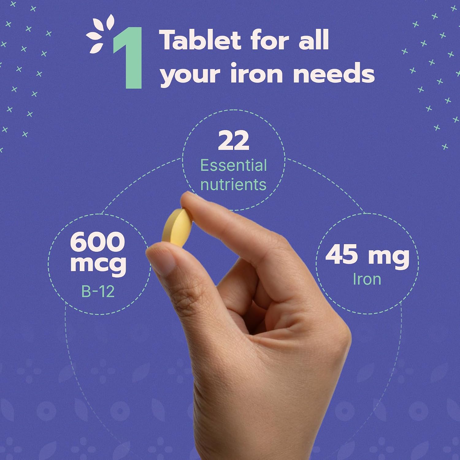 Bari Life Just One, Once Daily Bariatric Multivitamin with Iron (90 Tablets) and BariBurst Calcium Citrate Soft Chews for Gastric Bypass, Gastric Sleeve and Duodenal Switch (Sour Grape)