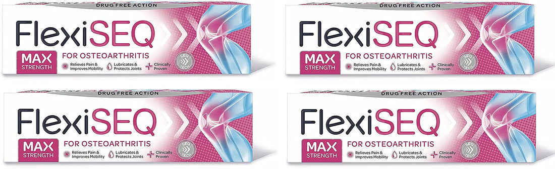 FLEXISEQ 50G GEL **** VALUE 4PK **** (Pain associated with Osteoarthritis) FlexiseqBuy Supplements Australia