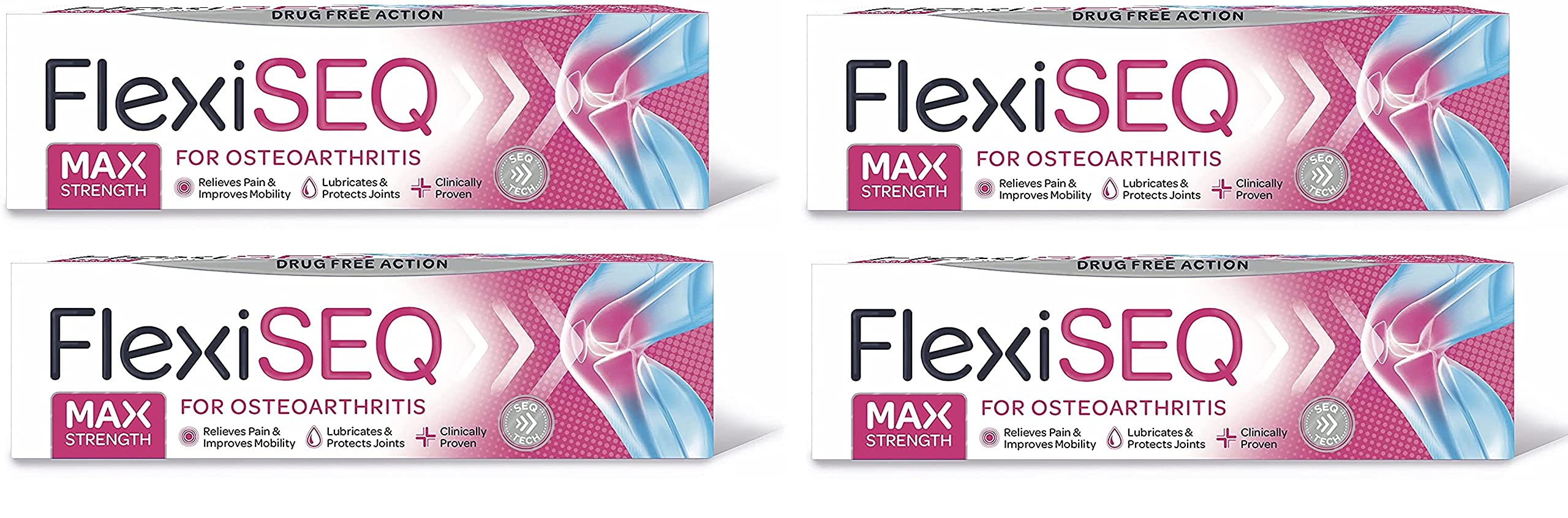 FLEXISEQ 50G GEL **** VALUE 4PK **** (Pain associated with Osteoarthritis) FlexiseqBuy Supplements Australia