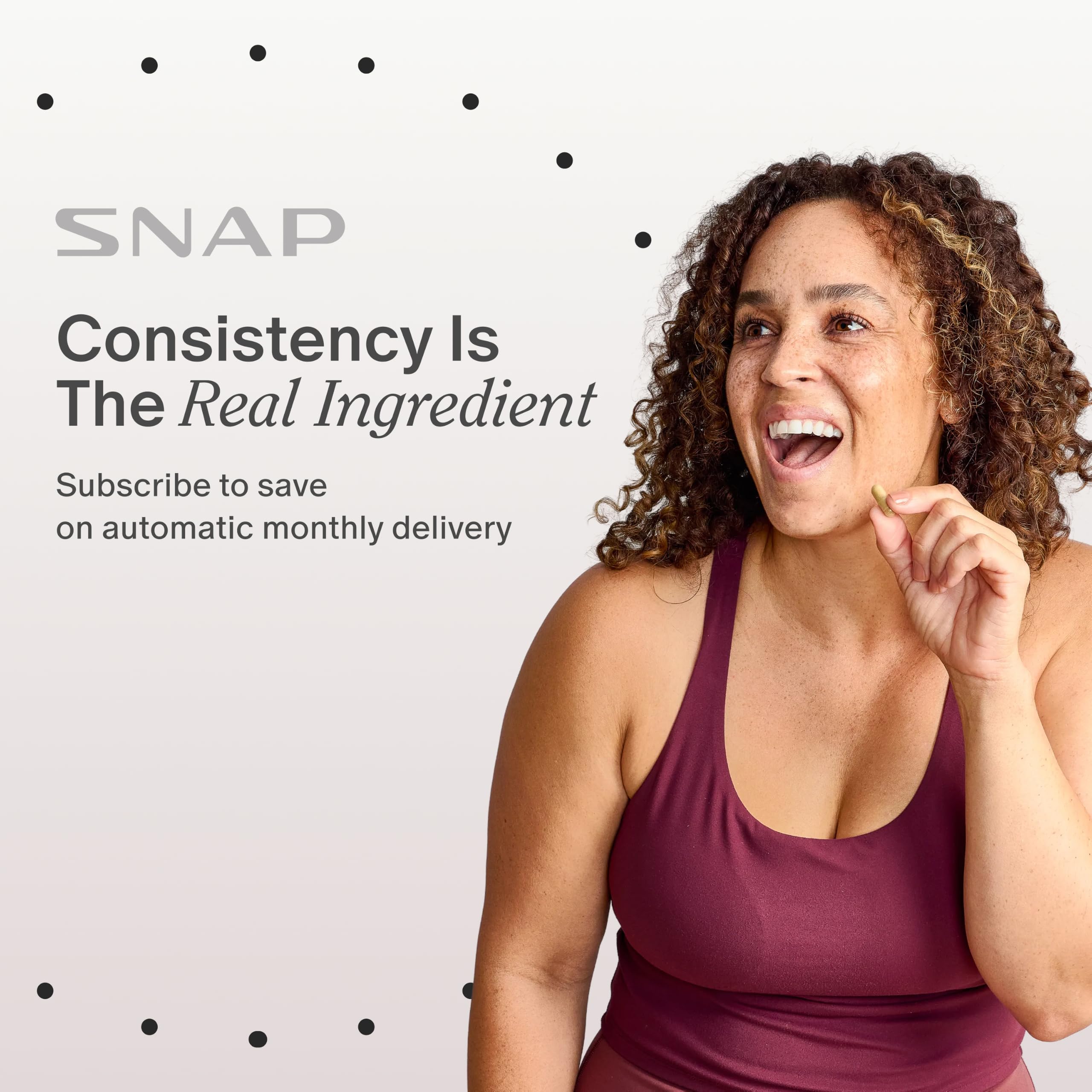 Snap Supplements Perimeno Health Perimenopause Supplements for Women, 60 Ct | Botanical Complex with Shatavari for Hormone Balance and Harmony, Mood and Vitality, Perimenopause Support for Women