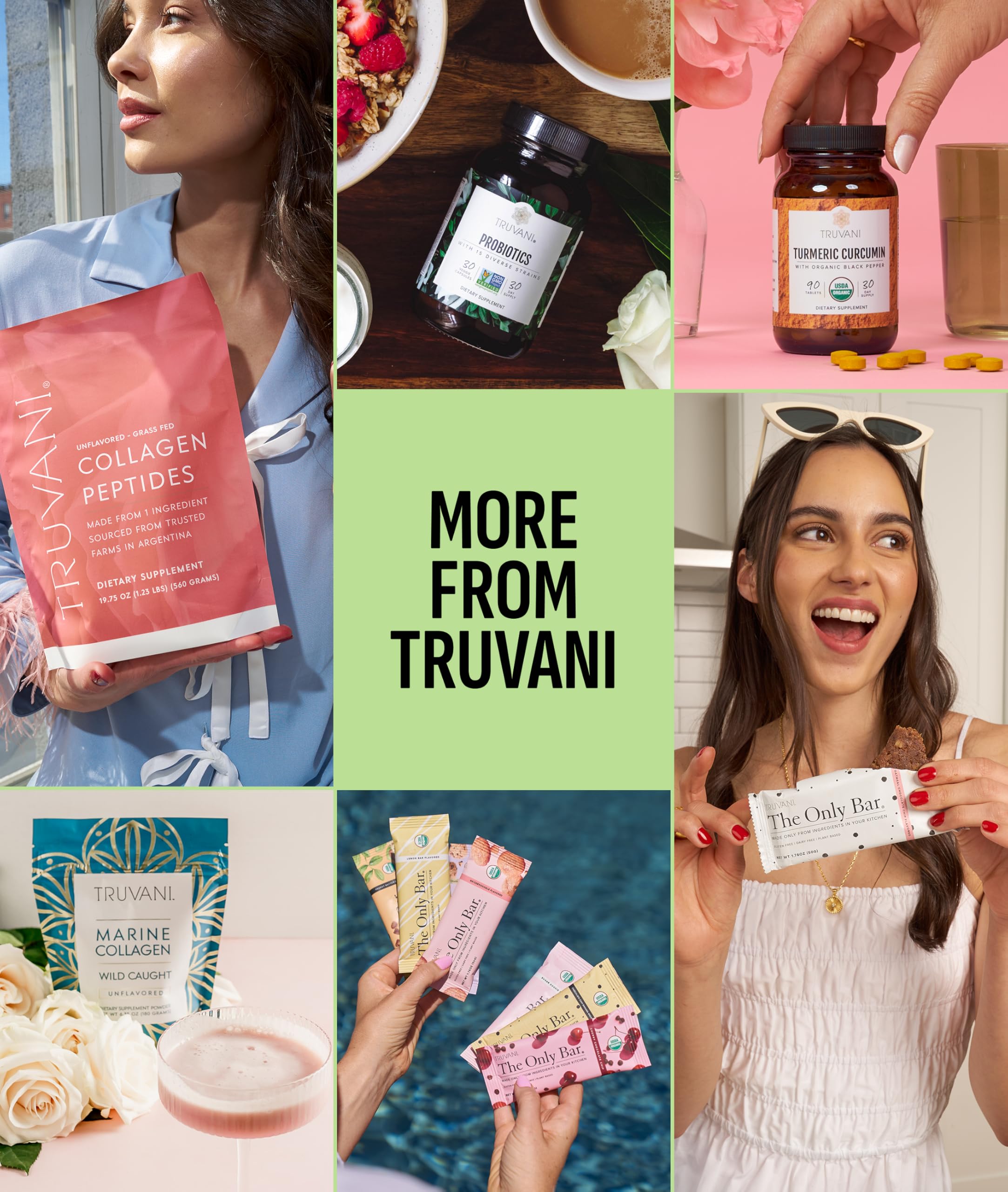 Truvani Organic Plant Based Protein Powder | Vanilla | 1 Serving | Vegan | 20g Pea Protein | Keto | Gluten & Dairy Free | Low Carb | No Added Sugar