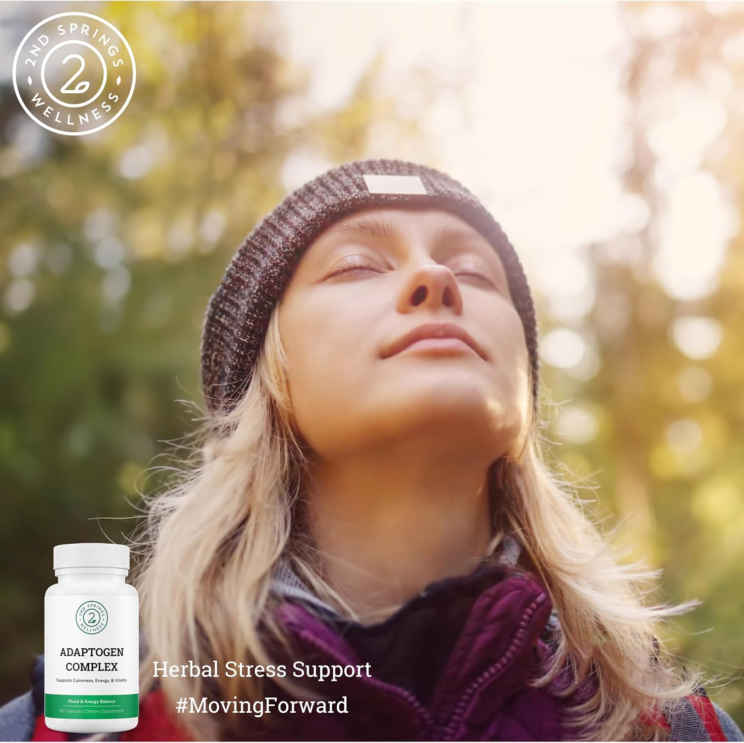 Women's Daily 7 Essentials, Adaptogen Complex, Sleep Well & Vitamin D3 + K2 Chewables Bundle