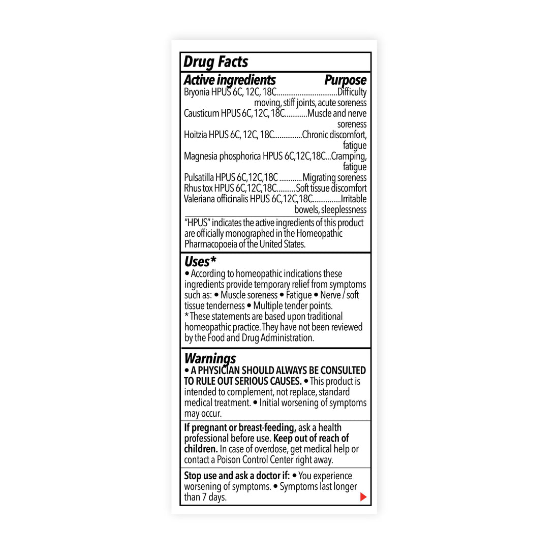 The Relief Products Natural Fibromyalgia Temporary Relief of Muscle Soreness Discomfot Tenderness Difficulty Moving & Joint Pain - 70ct TRP THE RELIEF PRODUCTSBuy Supplements Australia
