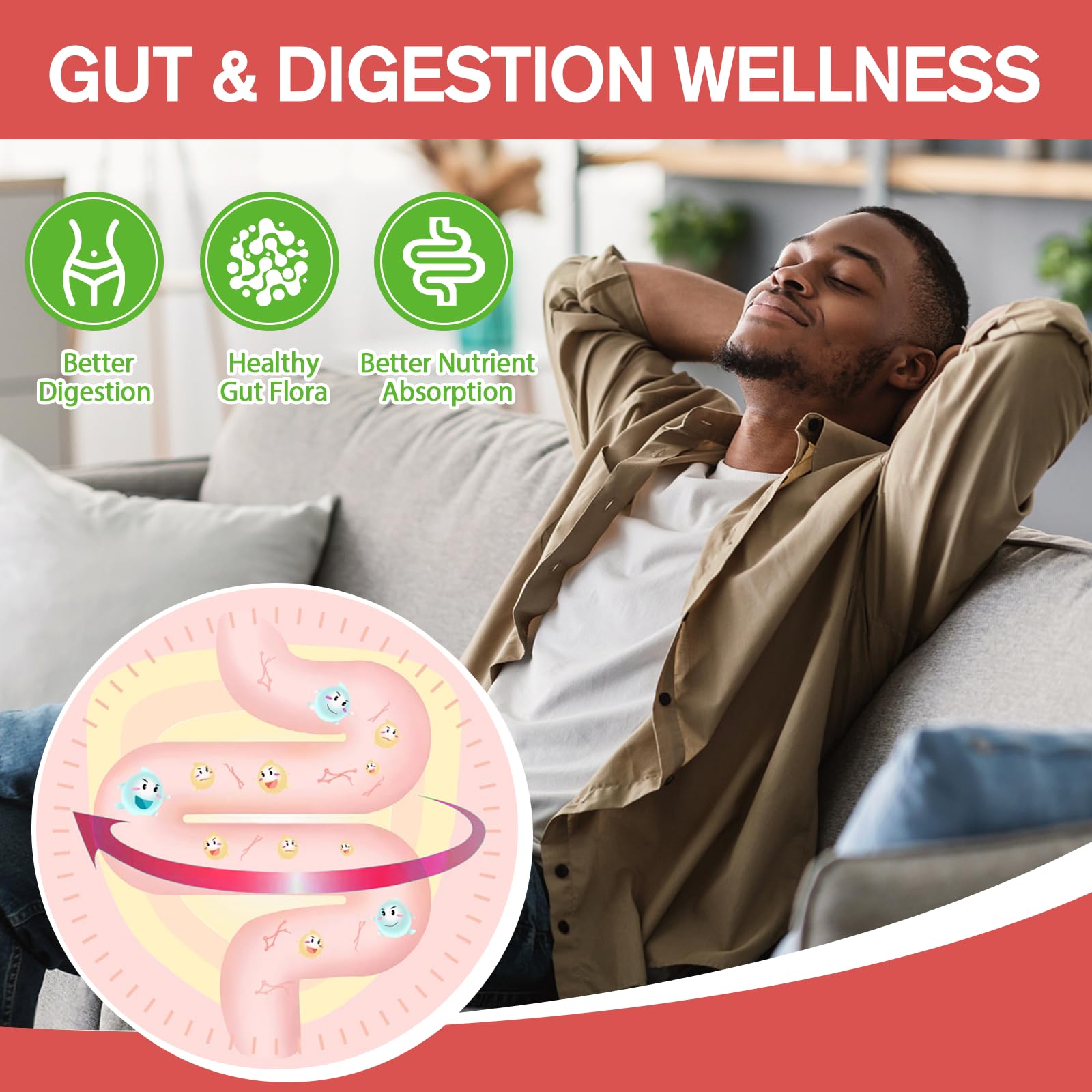 9-in-1 Probiotic Prebiotic Fiber Gummies for Adults & Teens, Sugar-free Fiber Supplement with Psyllium Husk, FOS, Inulin, ACV & 5 Billion CFU Bacillus Coagulans - PrimeBioHealth - canada supplements