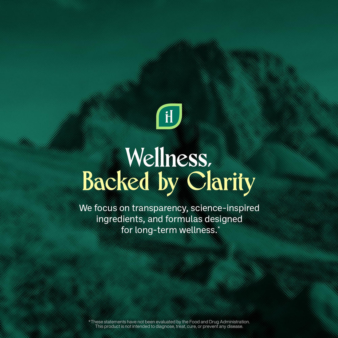 Green supplement bottle labeled 'Inner Herb' on a white background