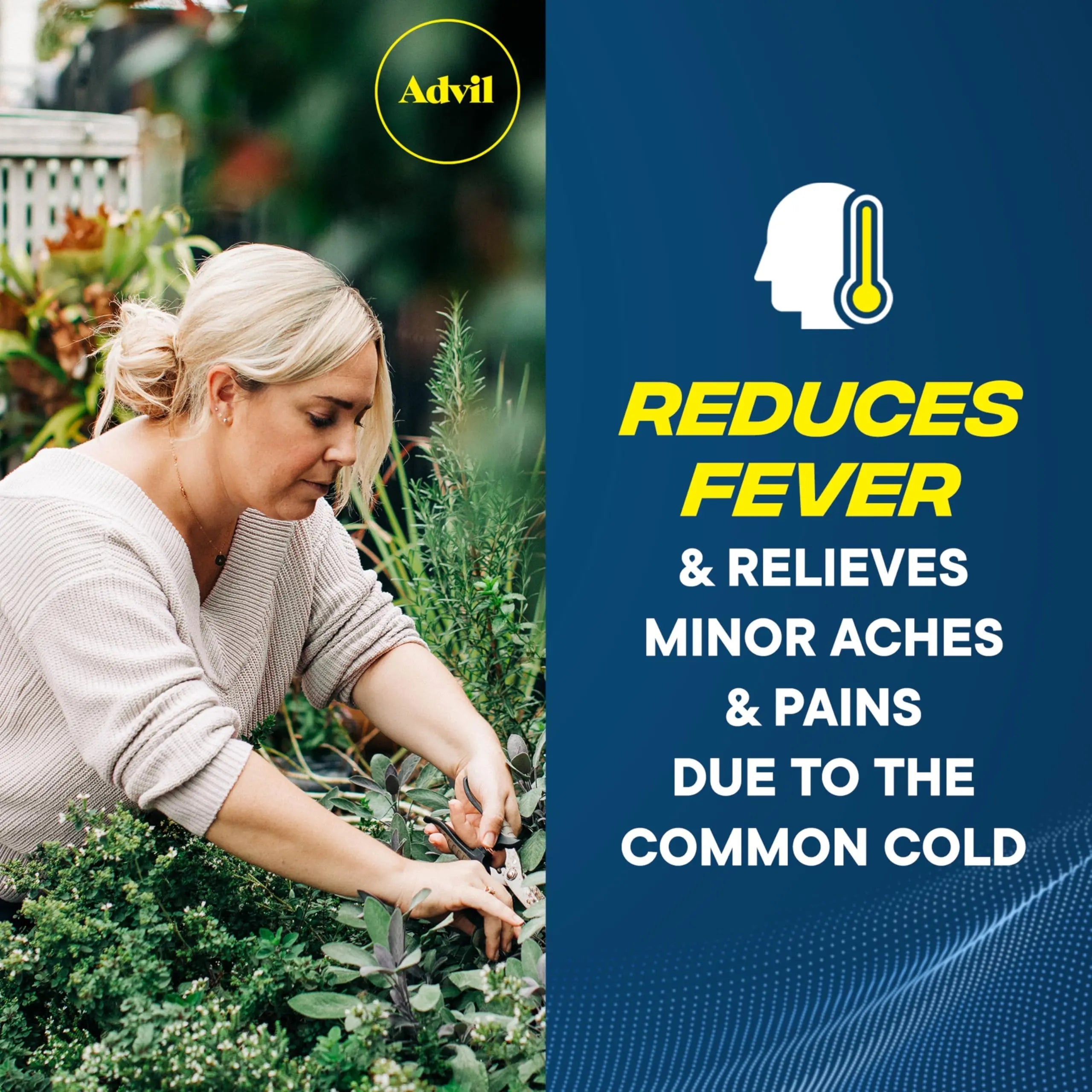 Advil Ibuprofen Coated Caplets Pain Reliever and Fever Reducer 200 Milligram 24Ct AdvilBuy Supplements Australia