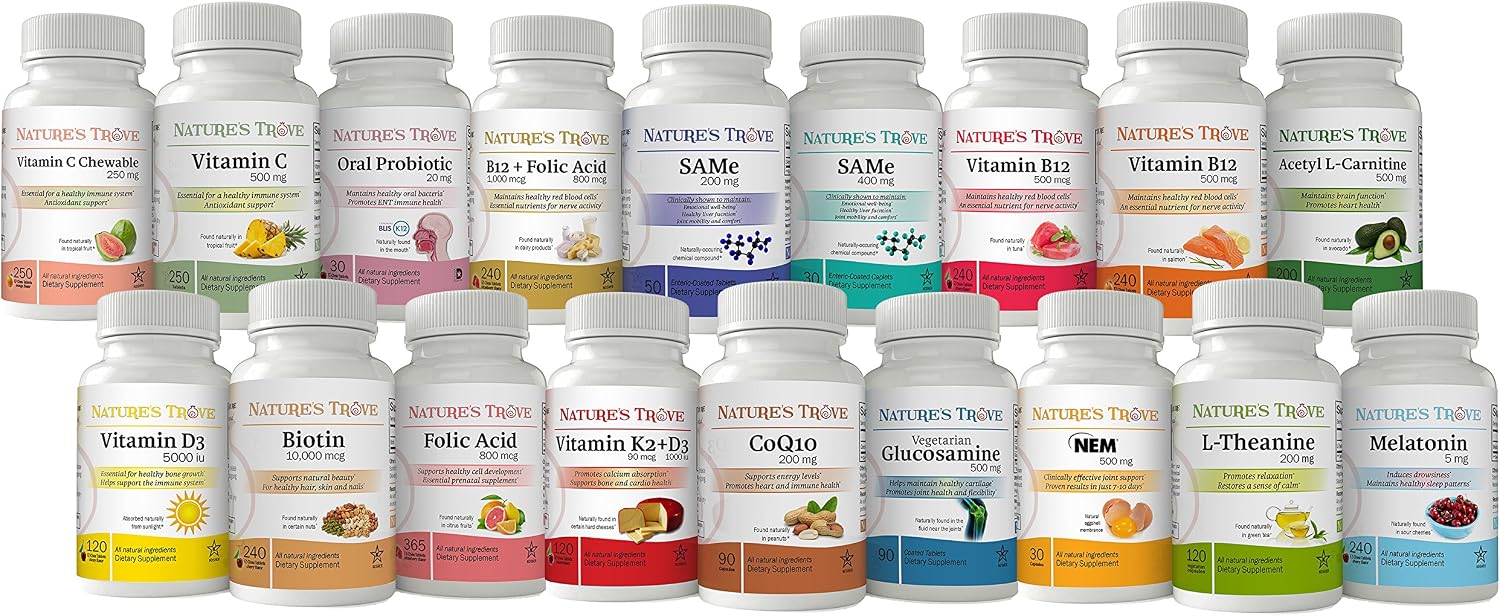 Nature's Trove Melatonin 5mg 120 EZ Chew Tablets Cherry Flavor