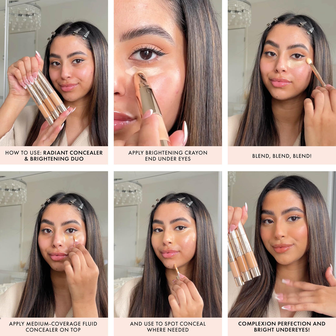 ICONIC LONDON Radiant Concealer & Brightening Duo | Creamy Liquid + Brightening Crayon Dual Ended Concealer, Cruelty Free, Vegan Makeup (Neutral Fair) 0.08 oz ICONIC LONDON buy supplements Au